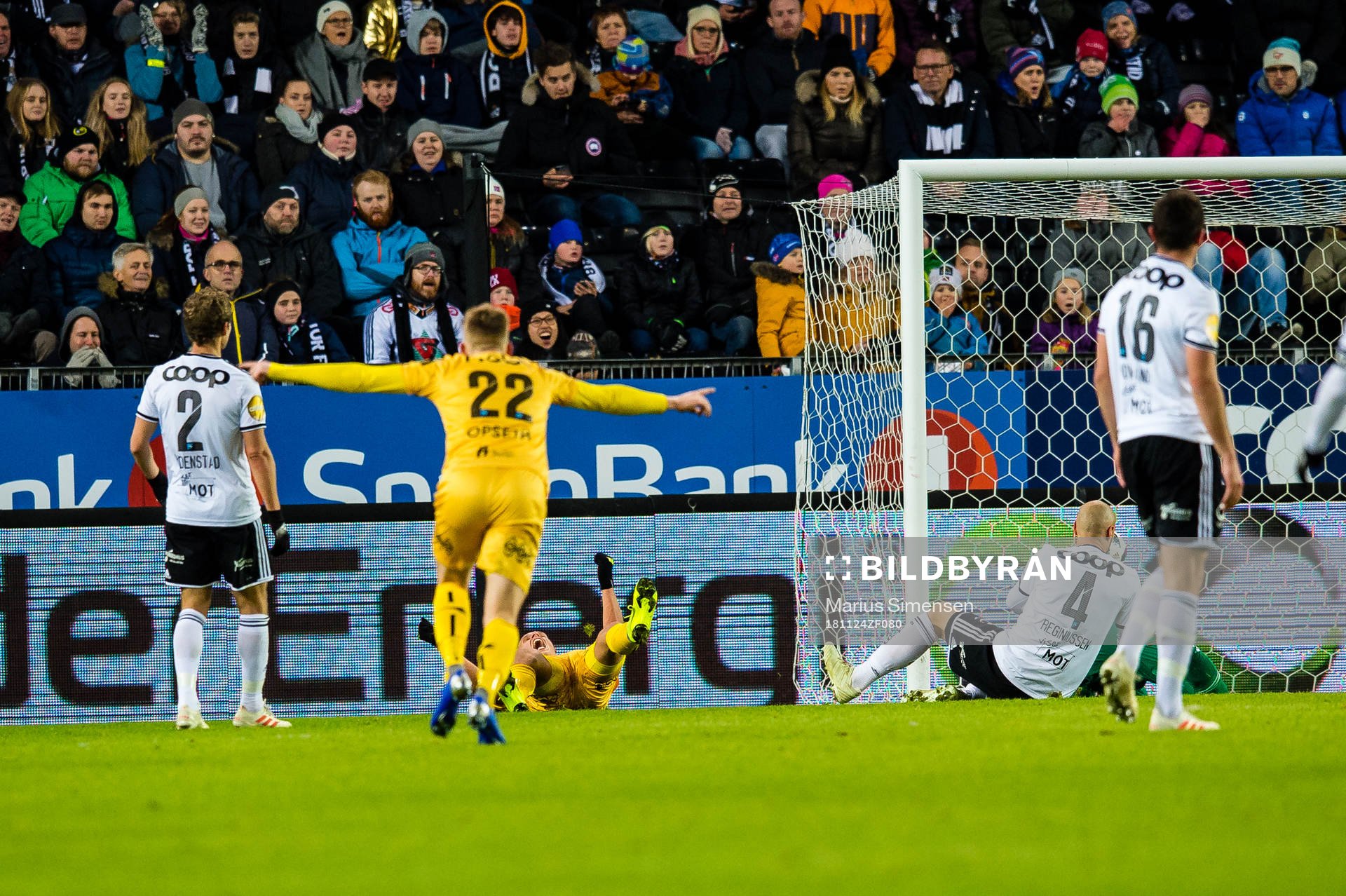 Ulrik Saltnes of Bodø/Glimt celebrates the 0-1 goal