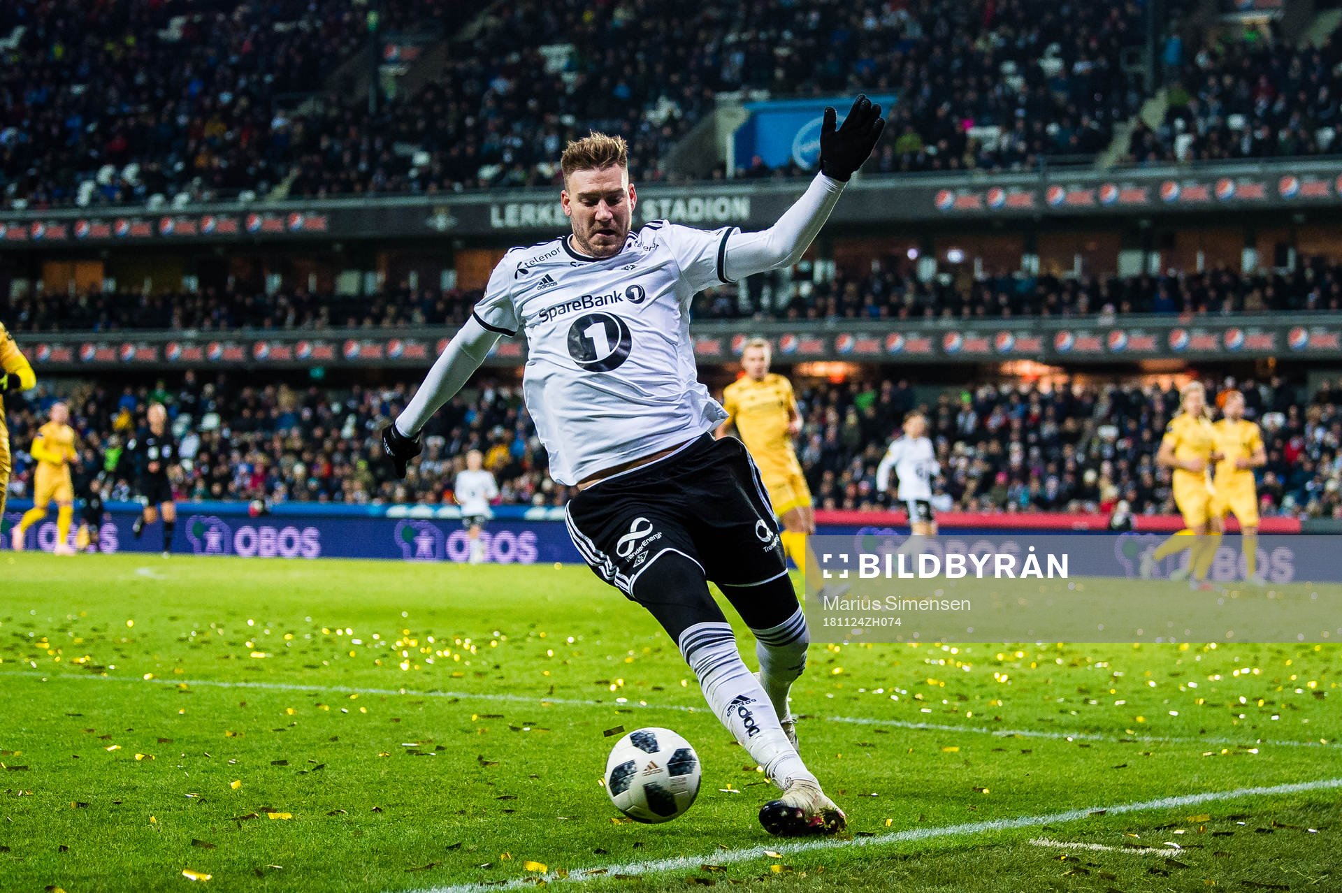 Nicklas Bendtner of Rosenborg