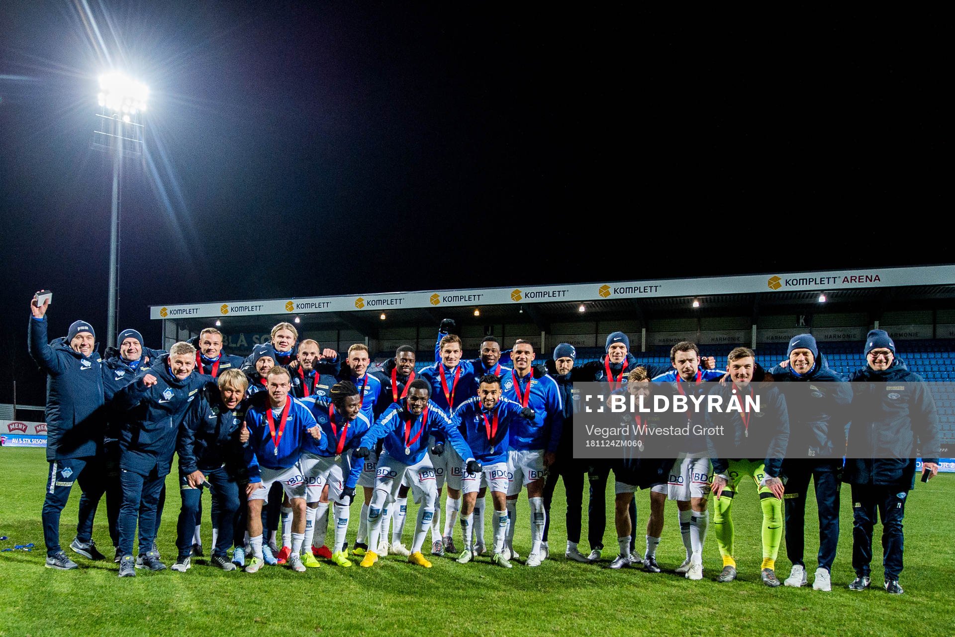 Ole Gunnar Solskjær, manager, Petter Strand, Erling Braut
