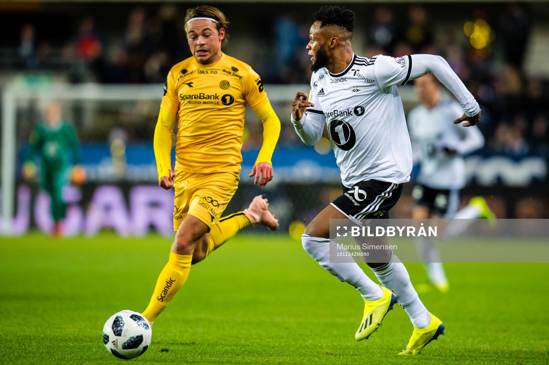 Samuel Adeniyi Adegbenro of Rosenborg