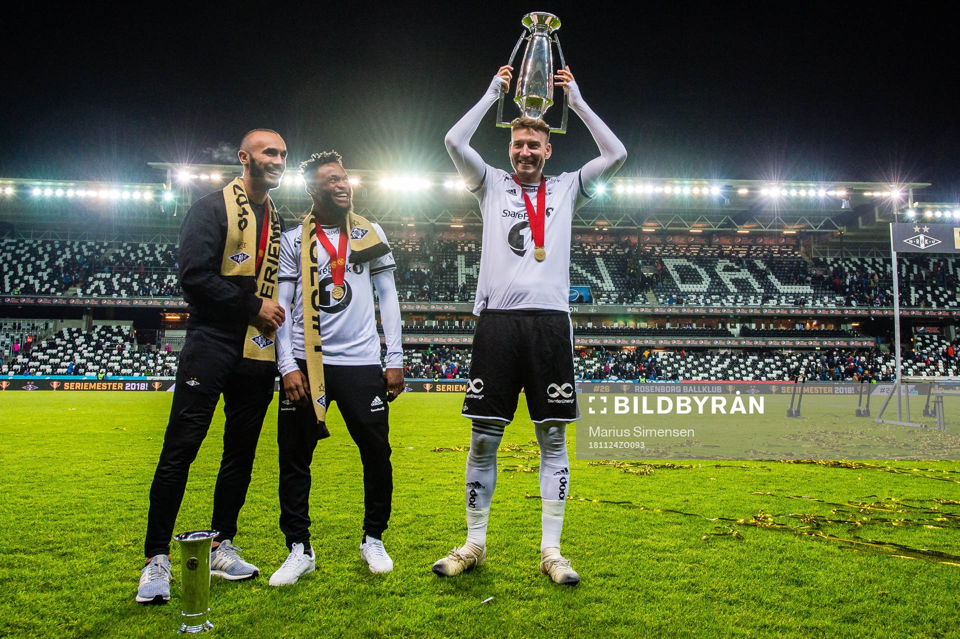 Issam Jebali, Samuel Adeniyi Adegbenro and Nicklas Bendtner