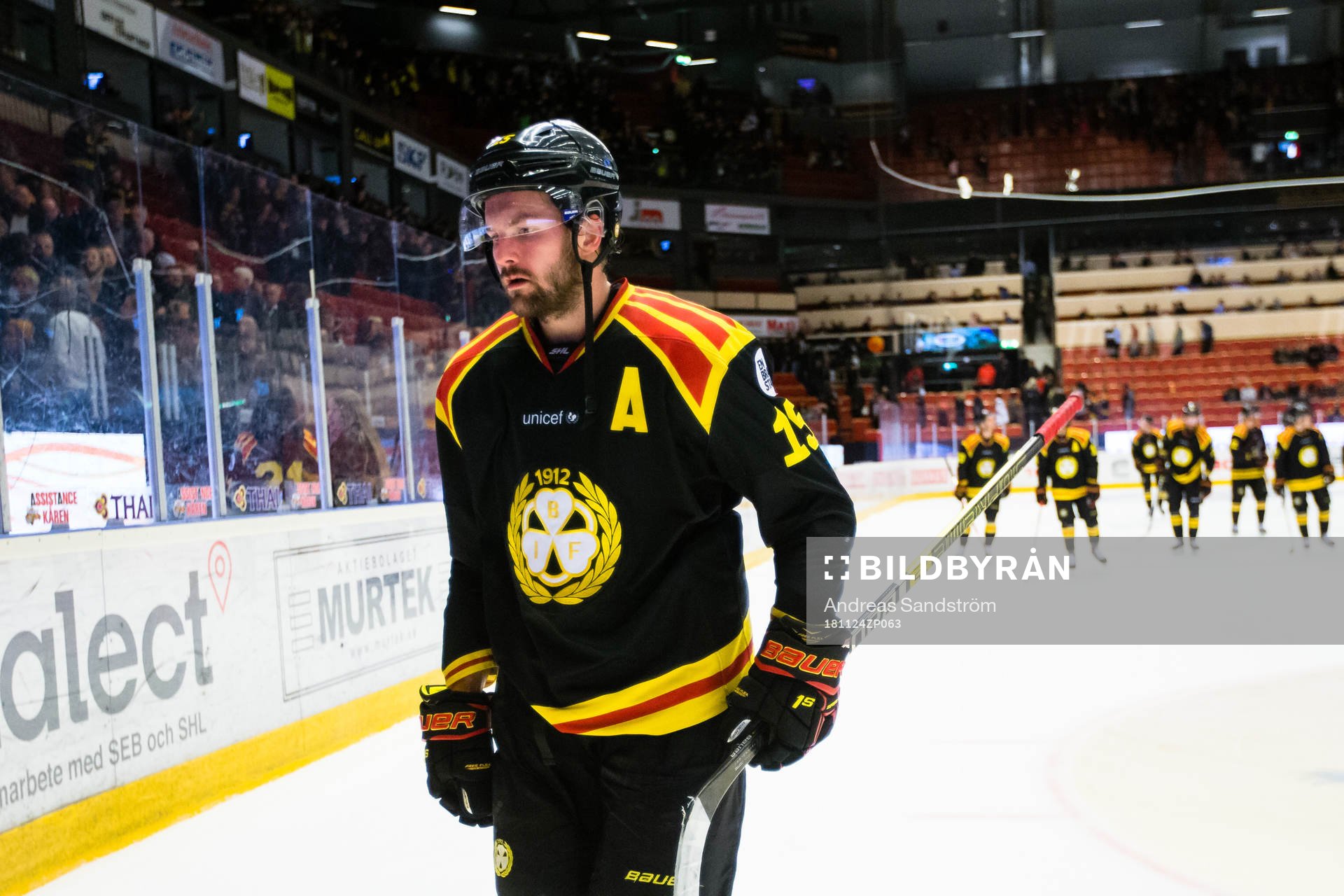 Brynäs Simon Bertilsson deppar