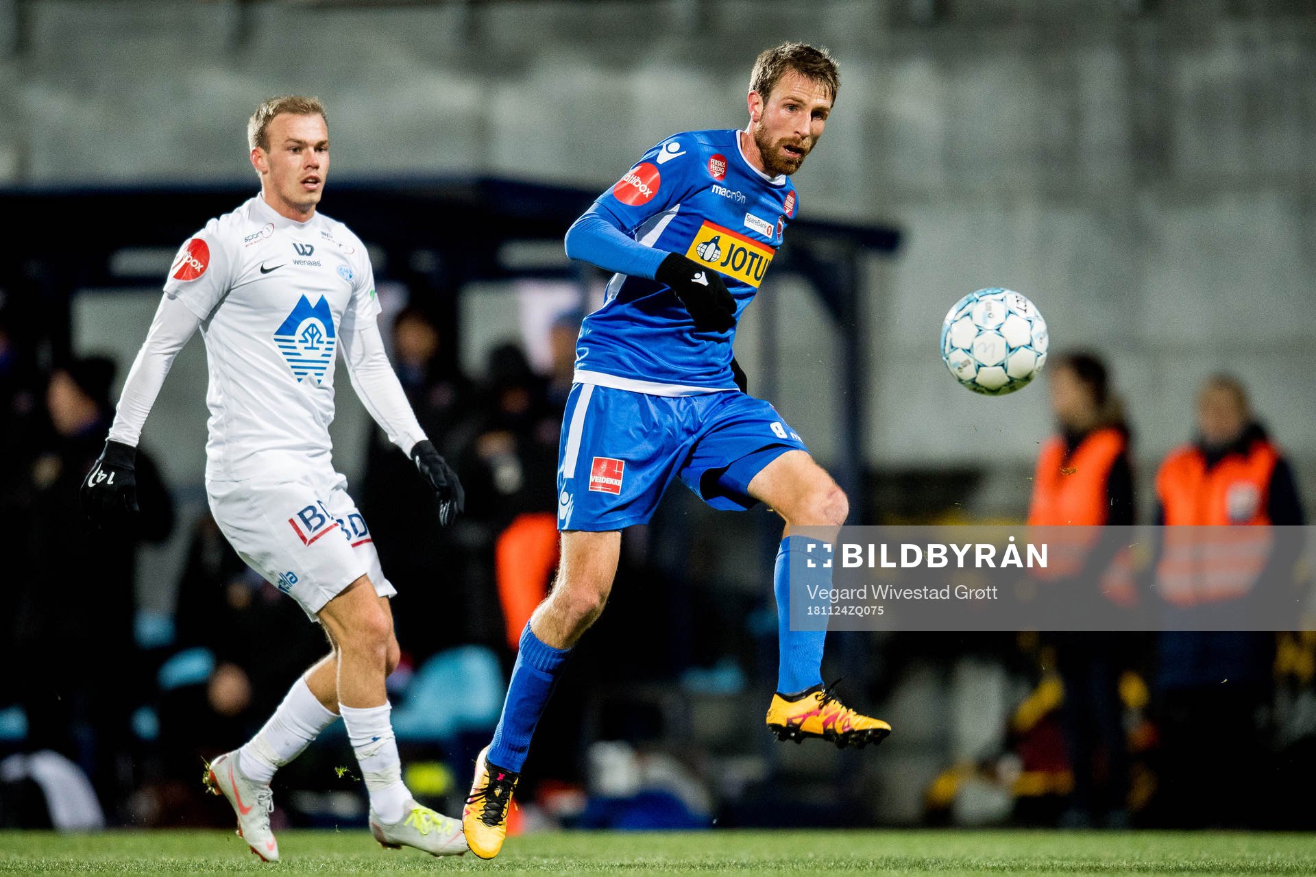 Petter Strand of Molde and Håvard Storbæk of Sandefjord