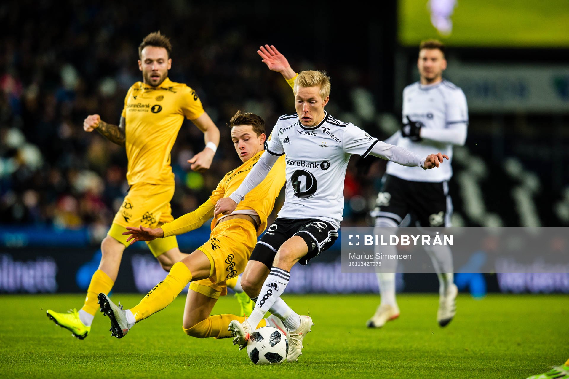 Håkon Evjen of Bodø/Glimt and Birger Solberg Meling of