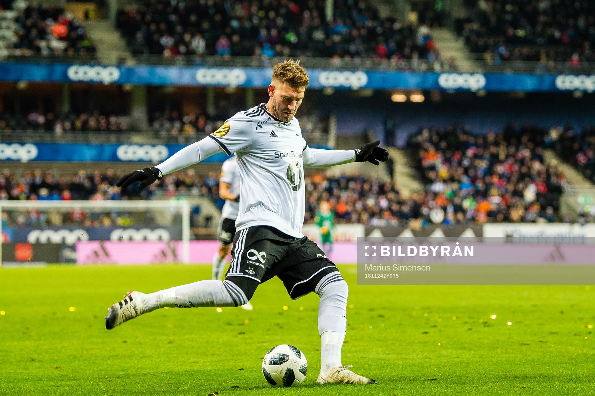 Nicklas Bendtner of Rosenborg