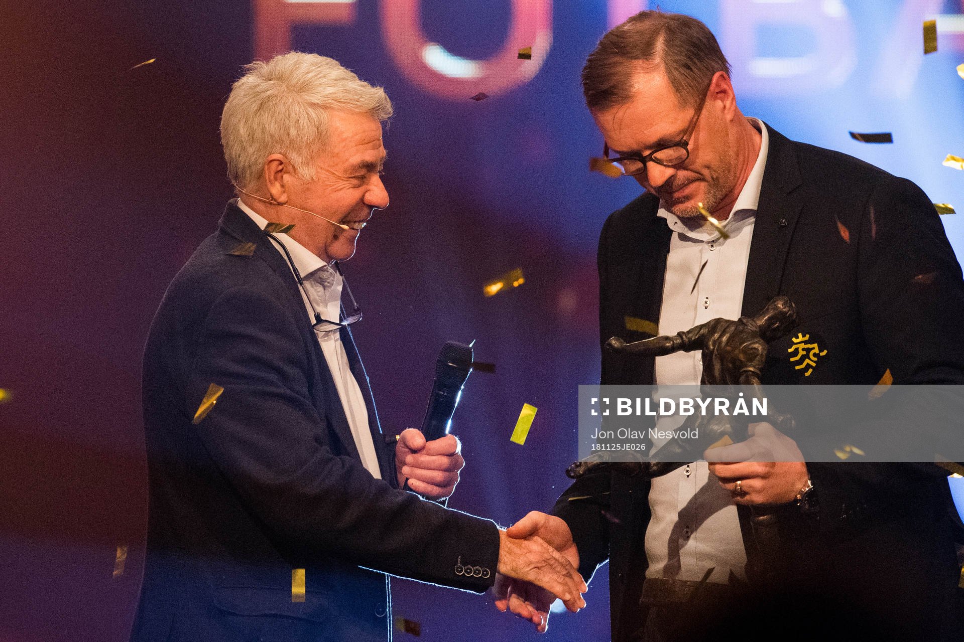 Kjetil Rekdal of Start is awarded Kniksens Hederspris by