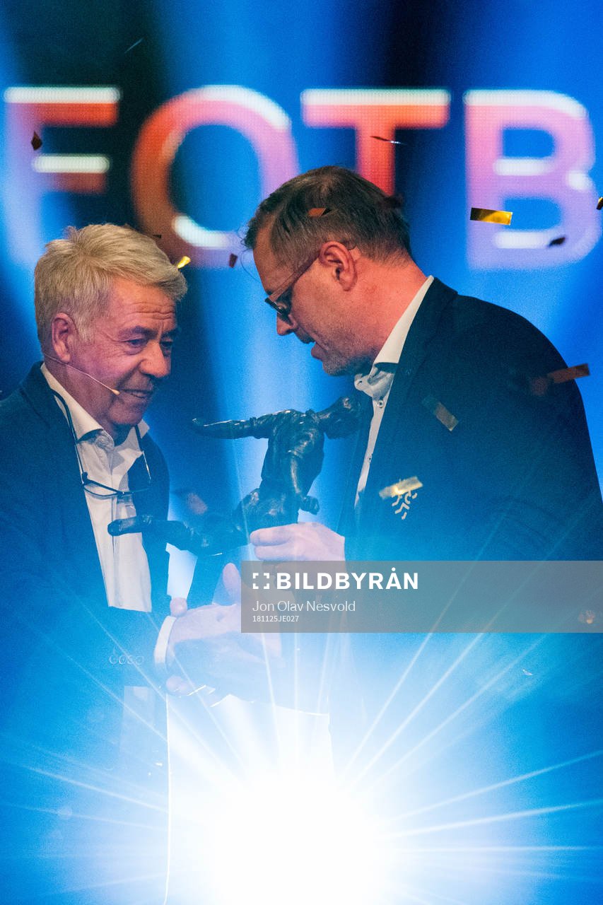 Kjetil Rekdal of Start is awarded Kniksens Hederspris by