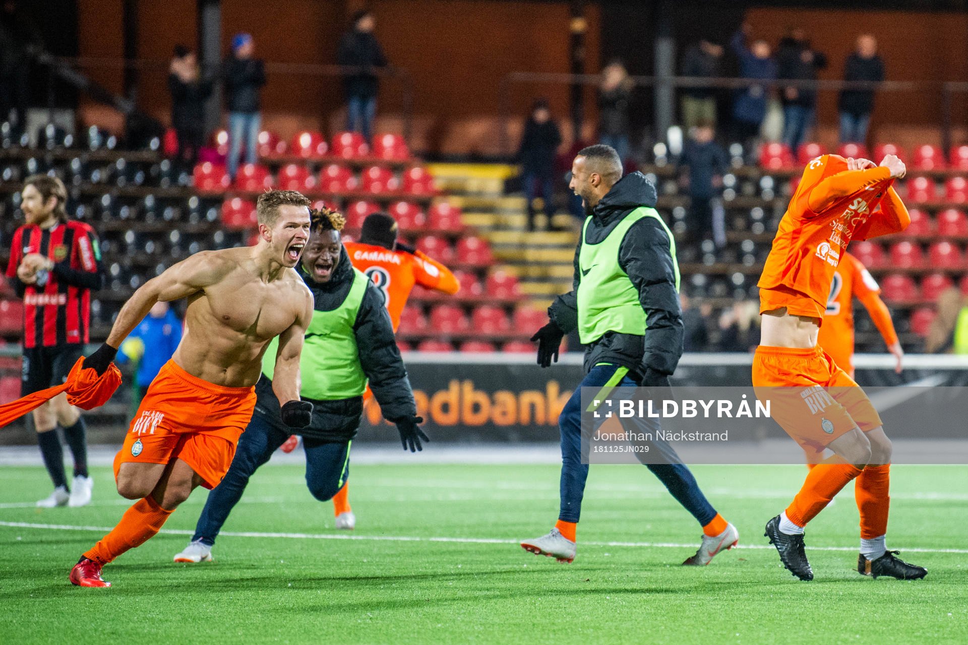 AFC Eskilstunas Bajram Ajeti jublar