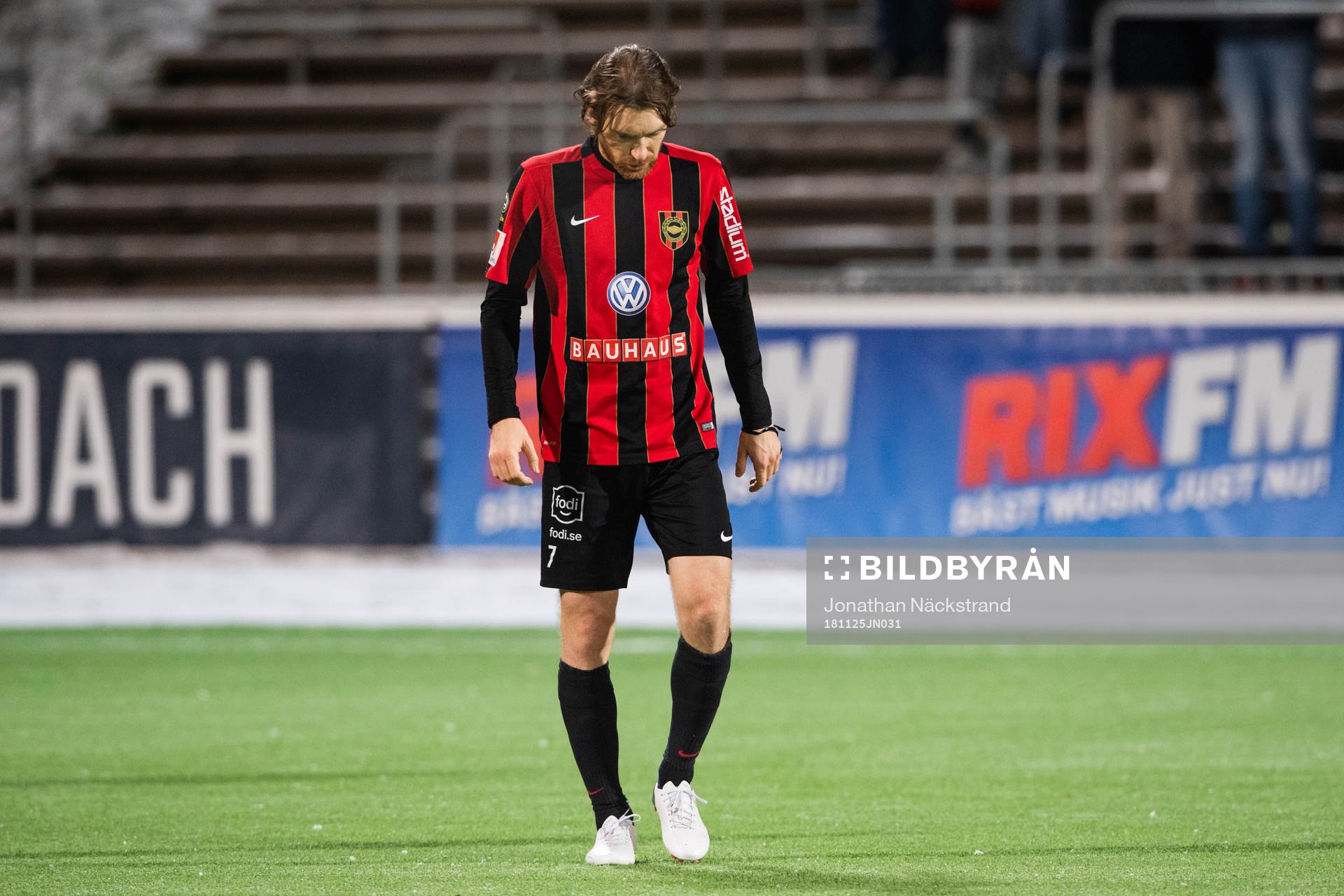 Brommapojkarnas Markus Gustafsson deppar