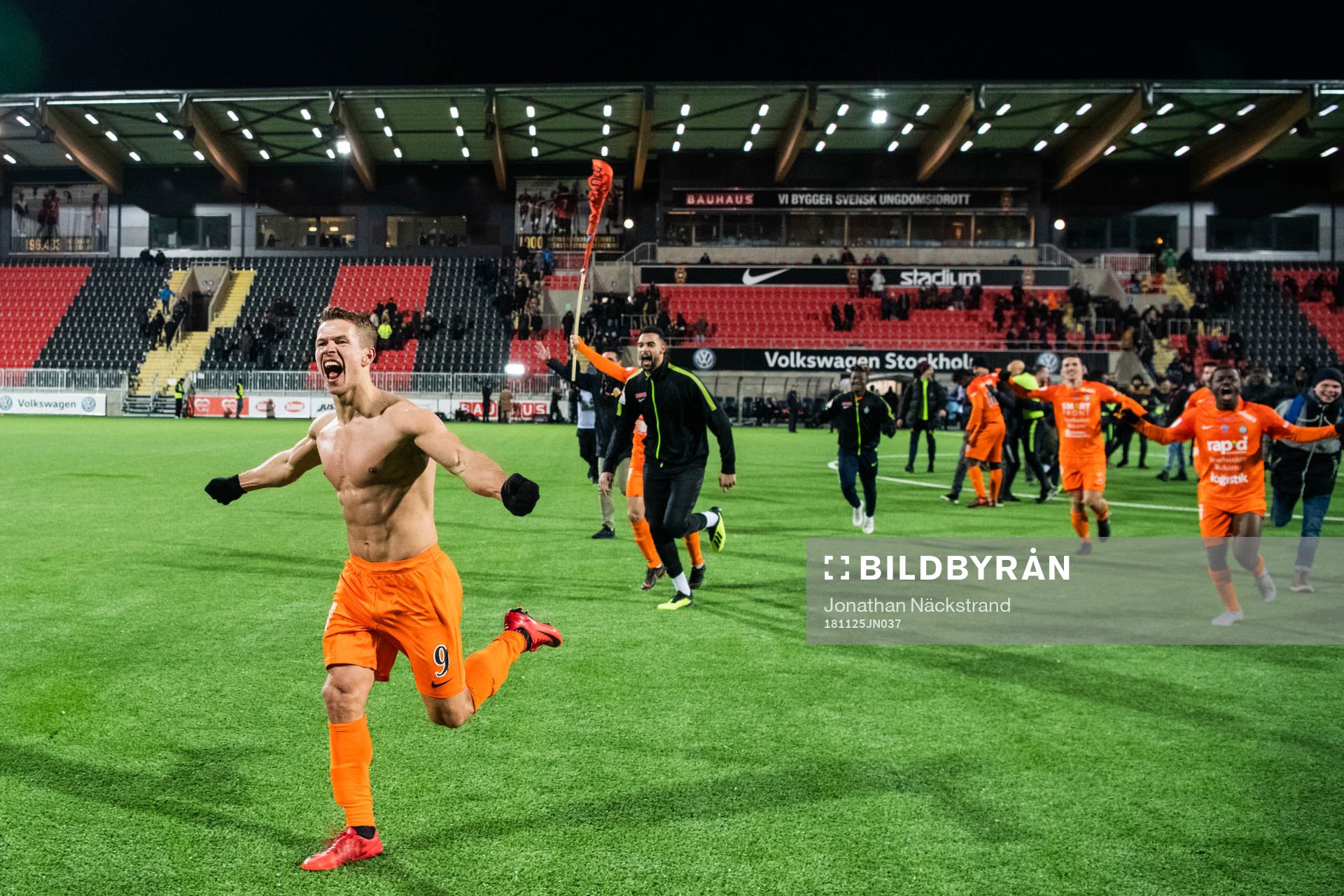 AFC Eskilstunas Bajram Ajeti jublar