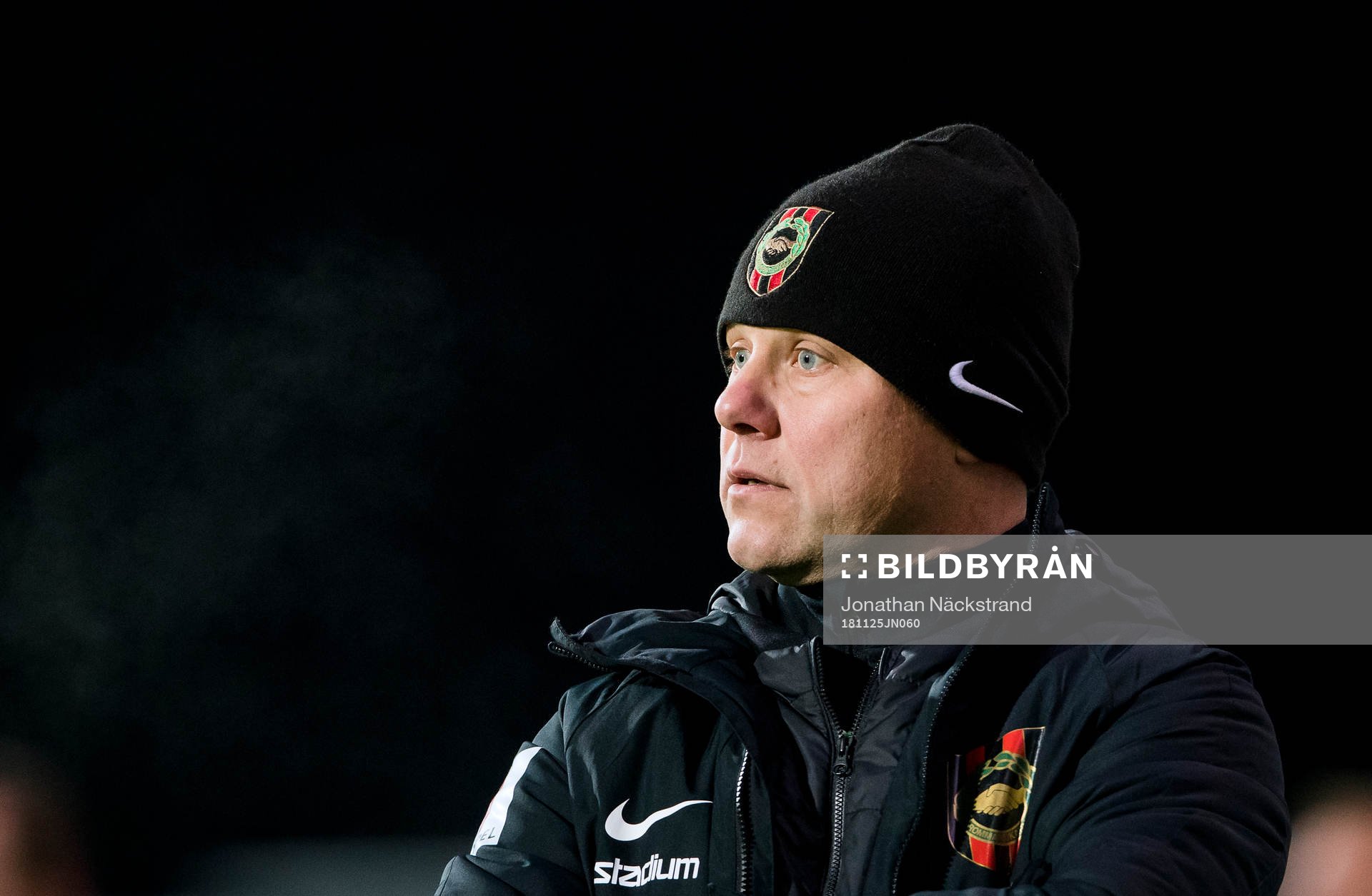 Brommapojkarnas tränare Roberth Björknesjö
