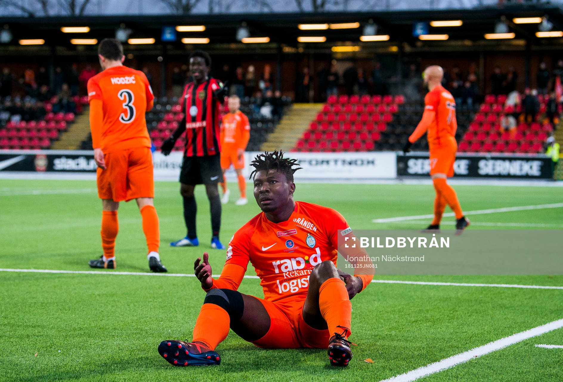 AFC Eskilstunas Samuel Nnamani