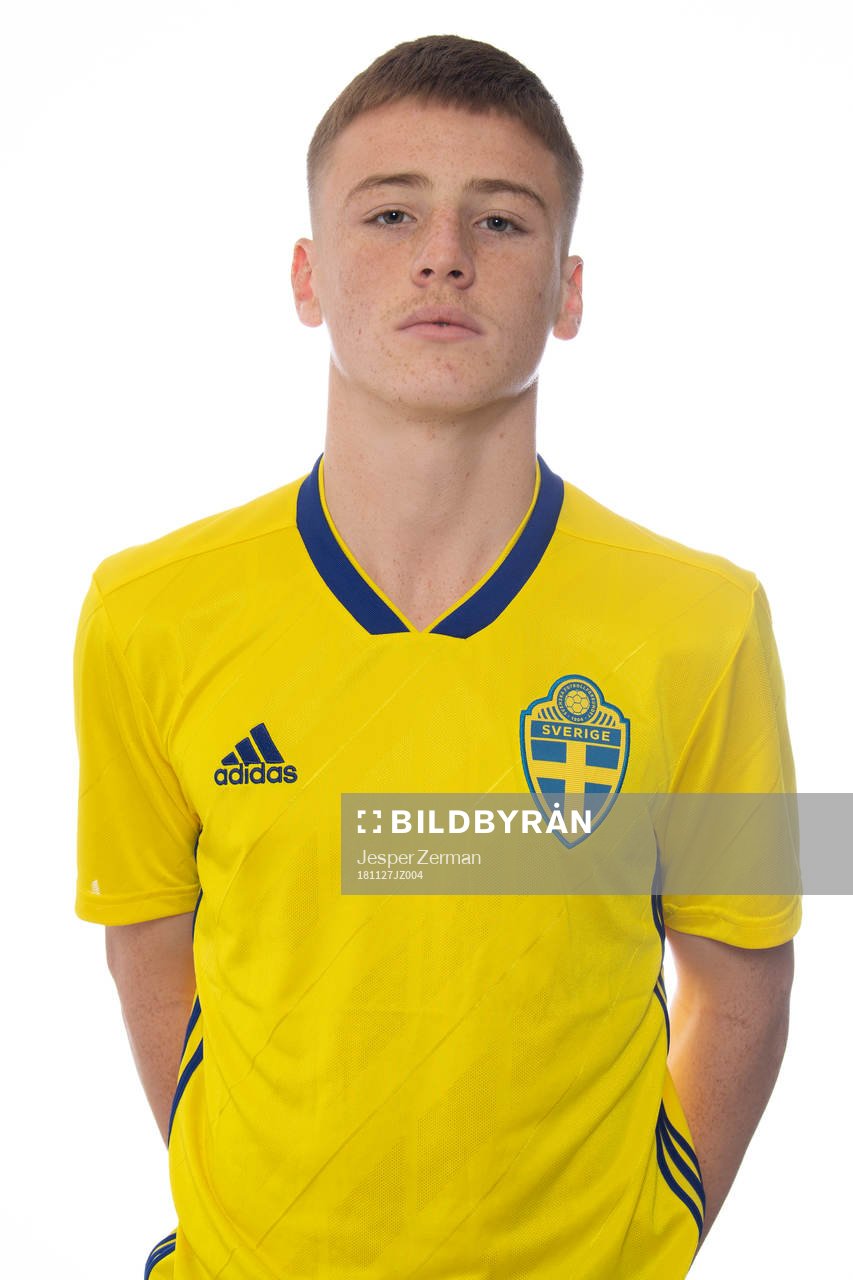 Markus Björkqvist i P15-landslaget