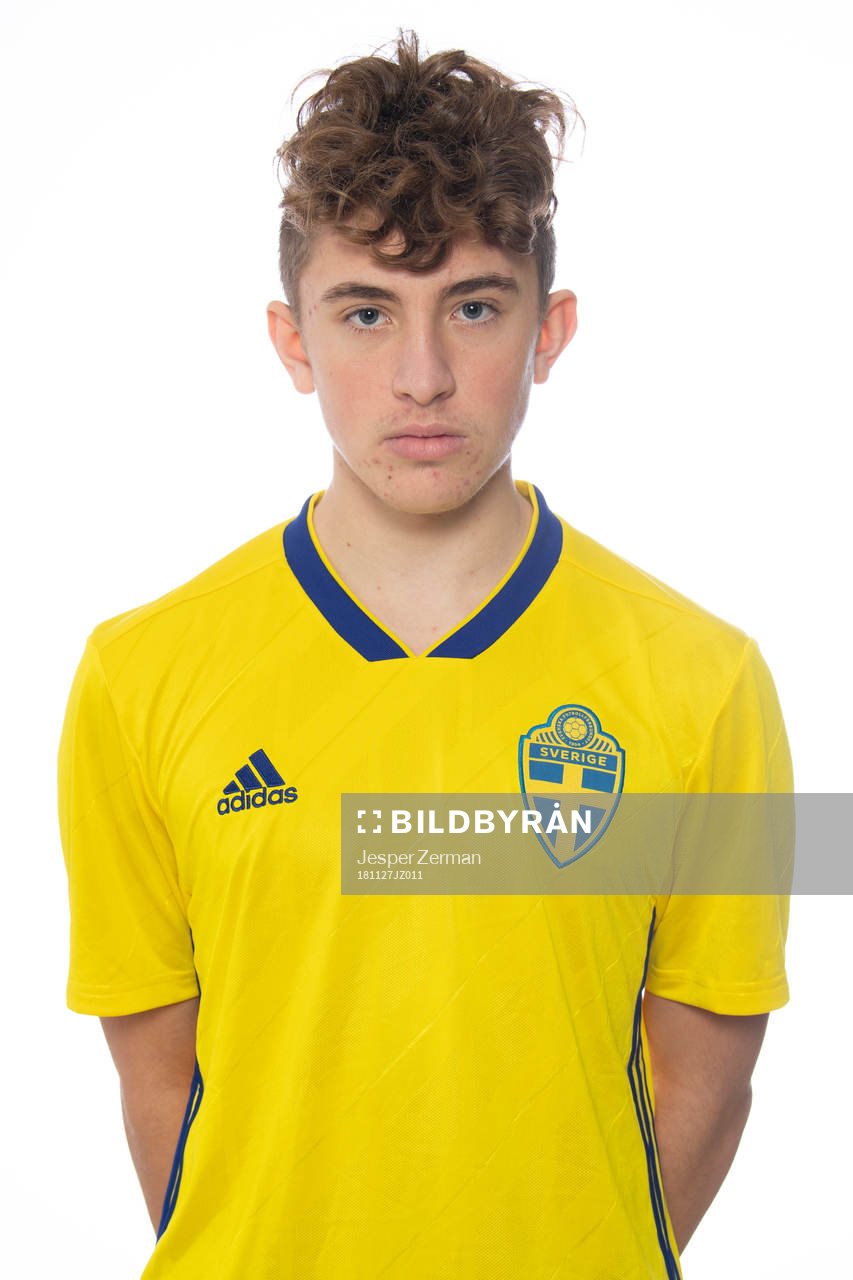Isaac Antonsson i P15-landslaget