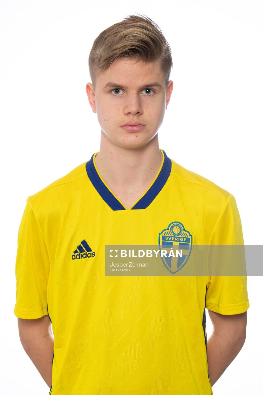 Ben Engdahl i P15-landslaget