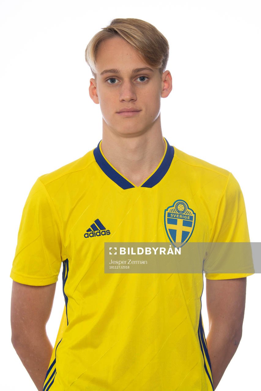 Oscar Vilhelmsson i P15-landslaget