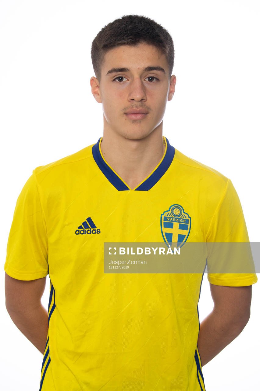 Bleron Mehmeti i P15-landslaget