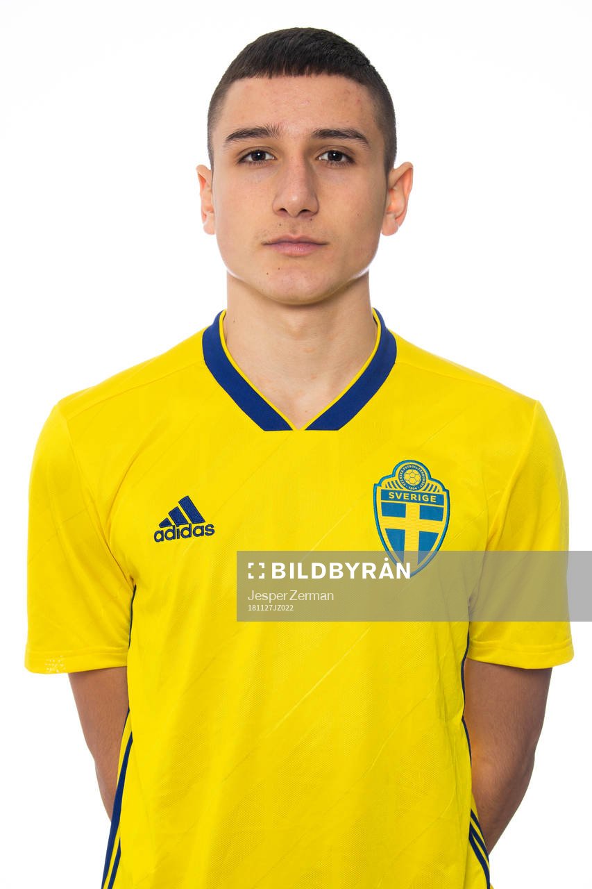 Filip Trpcevski i P15-landslaget