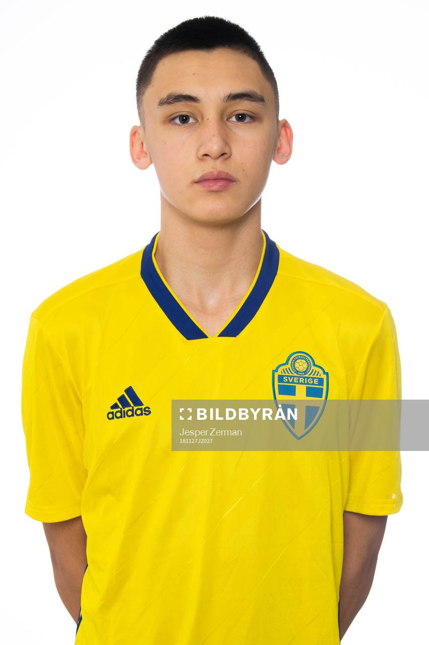 Carl Panoncillon i P15-landslaget