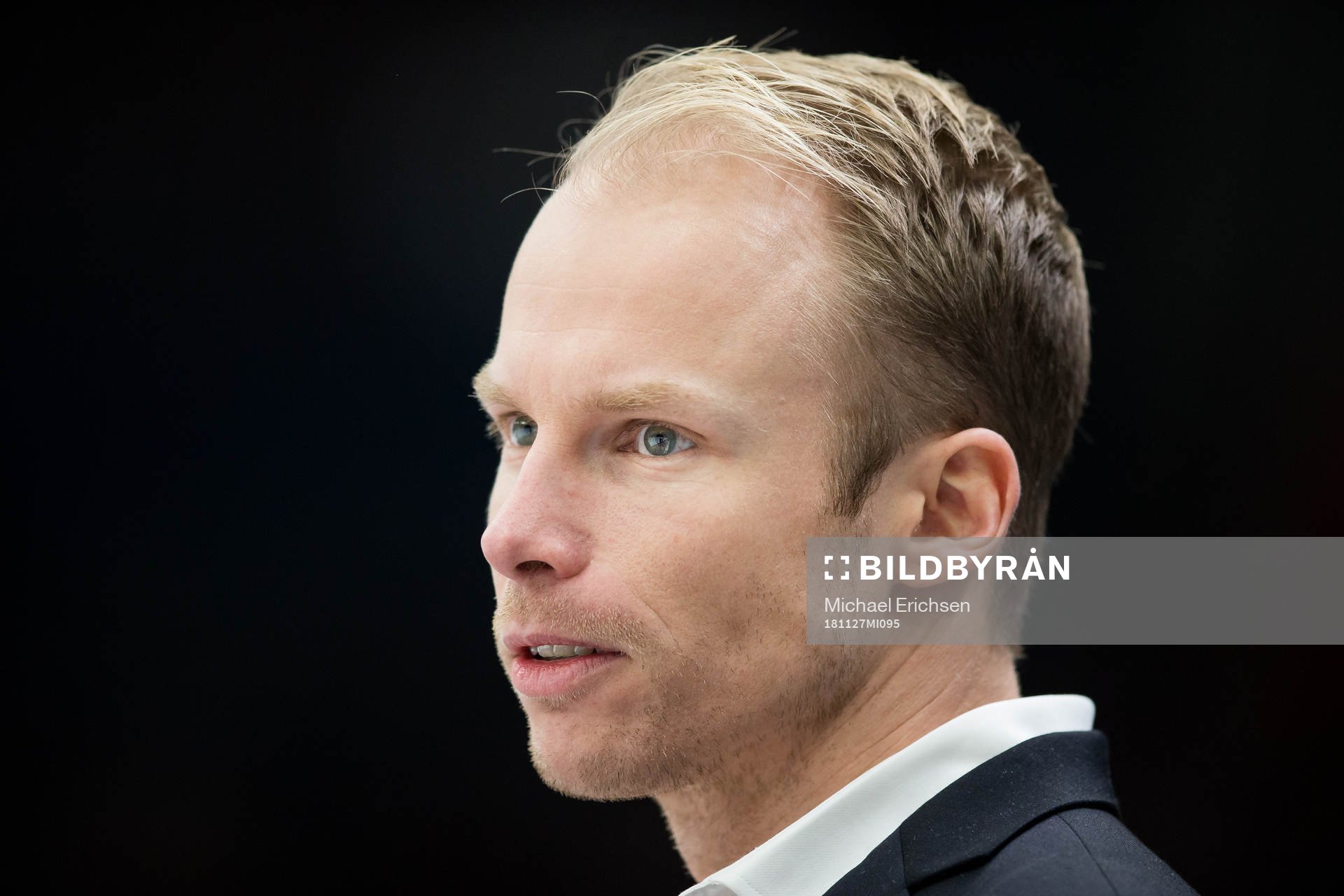 Frölundas assisterande tränare Johan Lundskog