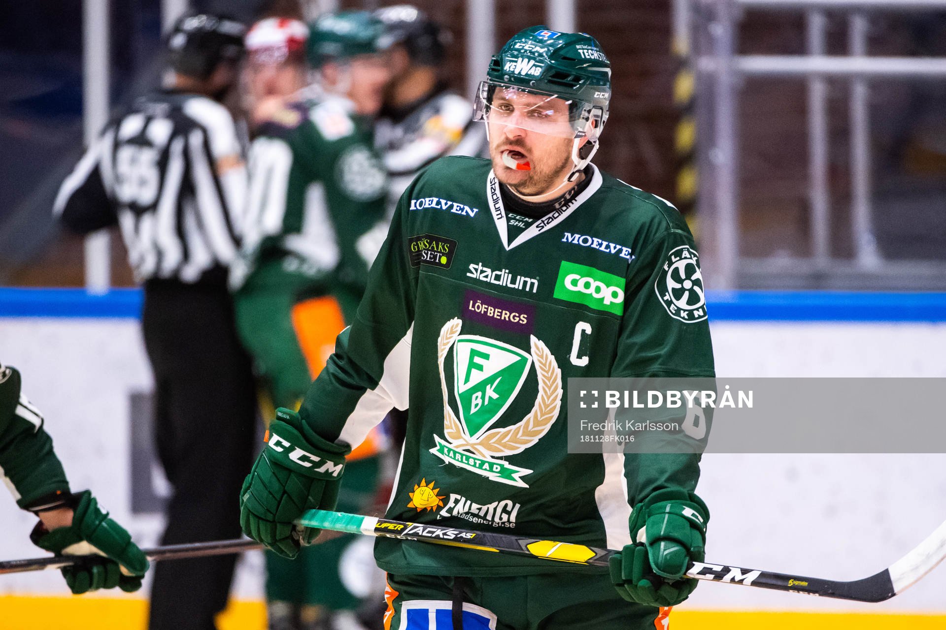 Färjestads Mikael Wikstrand deppar