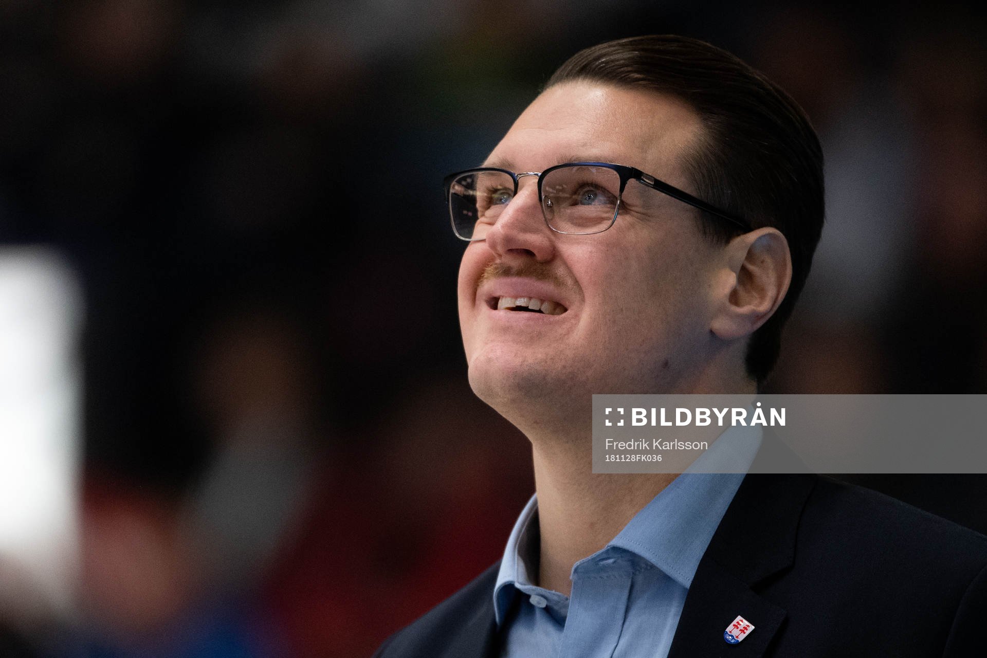 Timrås assisterande tränare Johan Thelin deppar