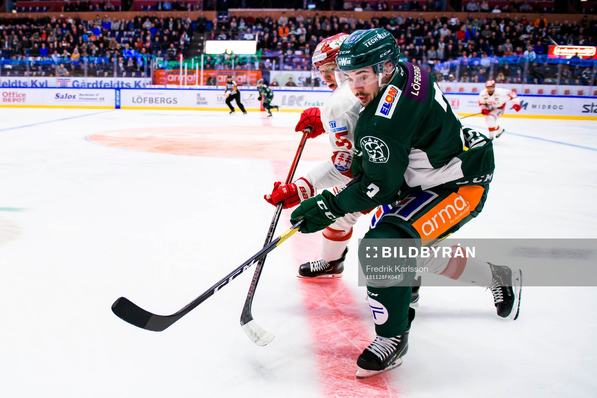 Timrås Vilmos Gallo och Färjestads Jens Westin