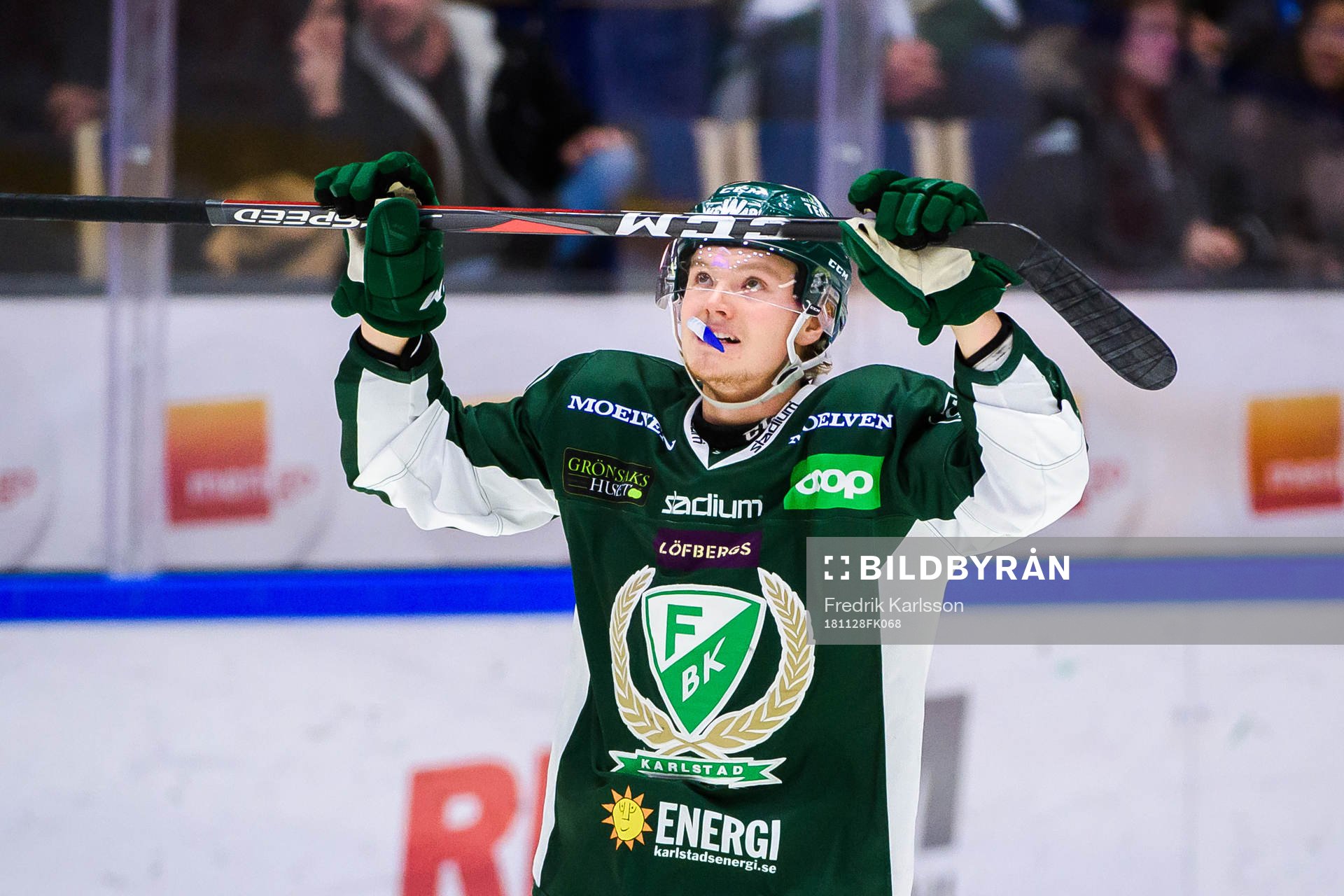 Färjestads Axel Ottosson deppar