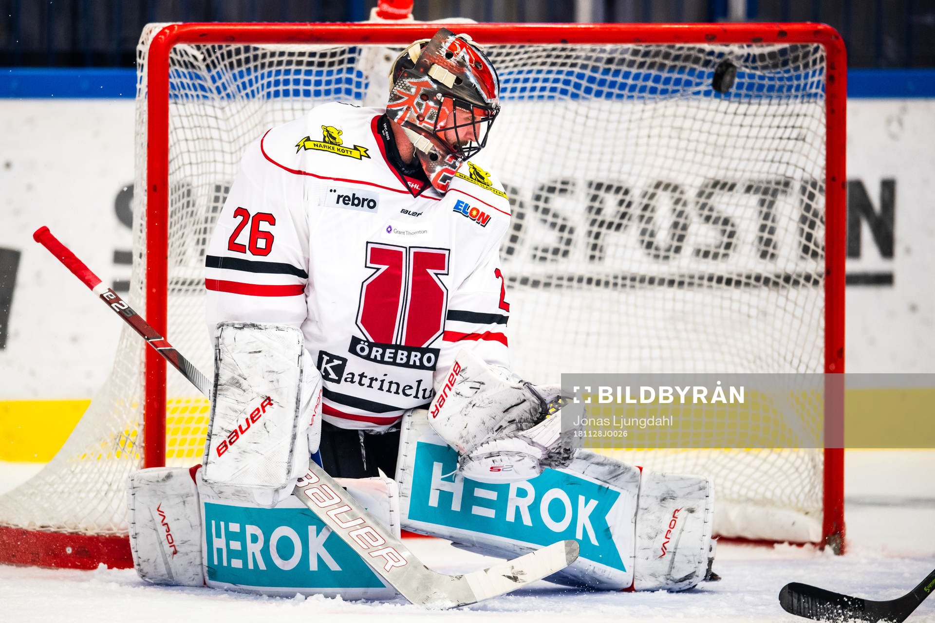 Örebros målvakt Stefan Steen släpper in 2-1