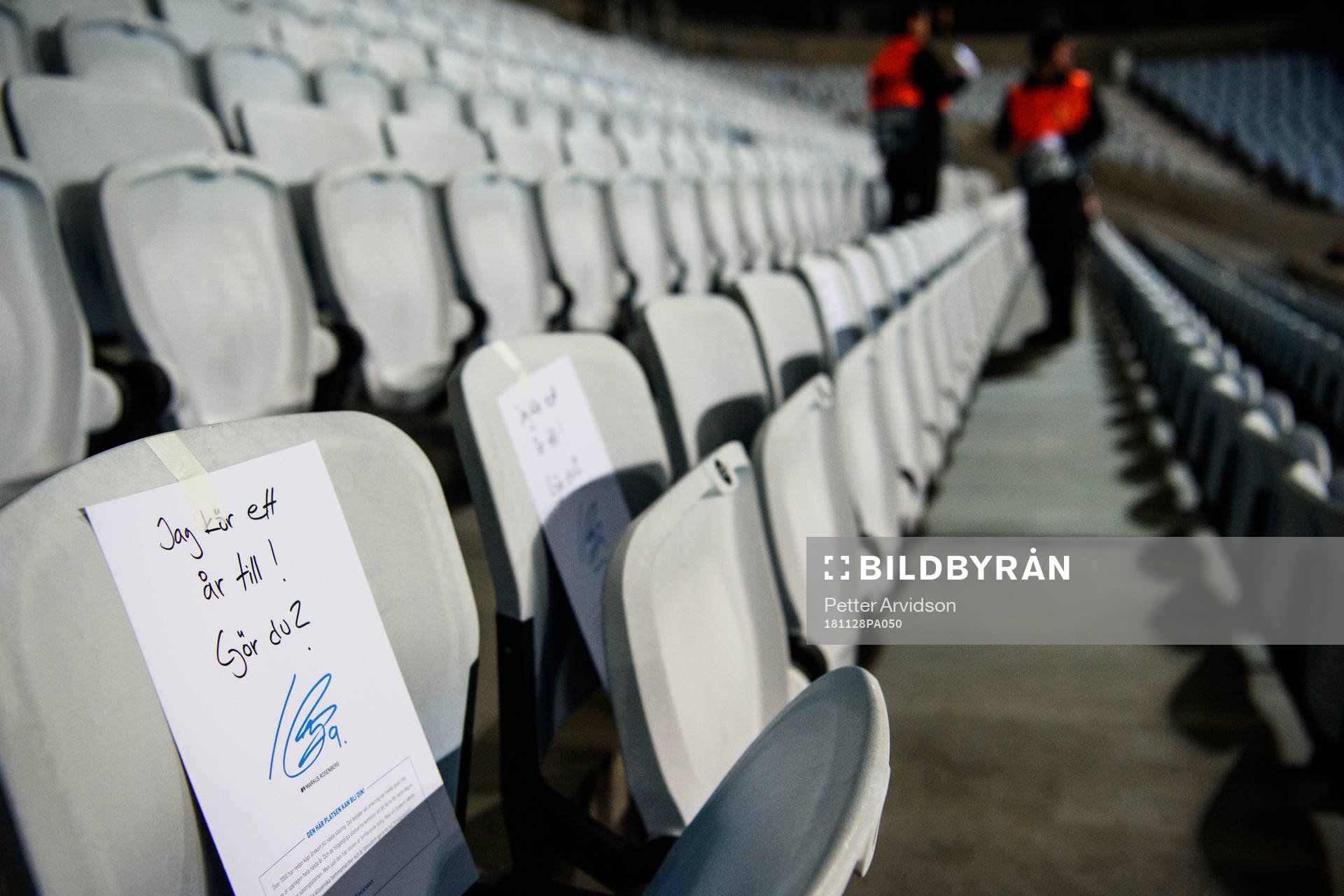 A message from Markus Rosenberg of Malmö FF to the
