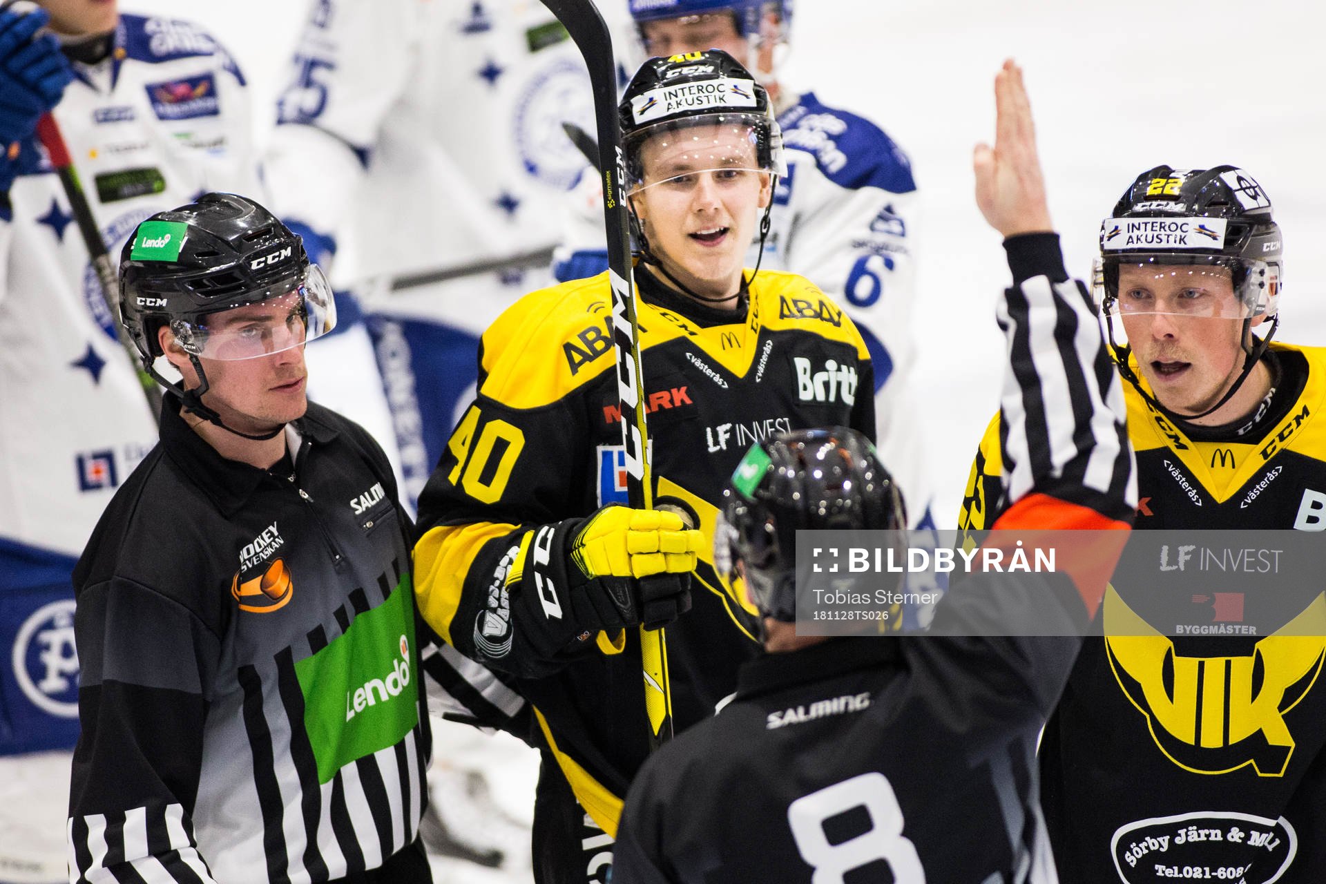 Västerås Isac Skedung utvisas