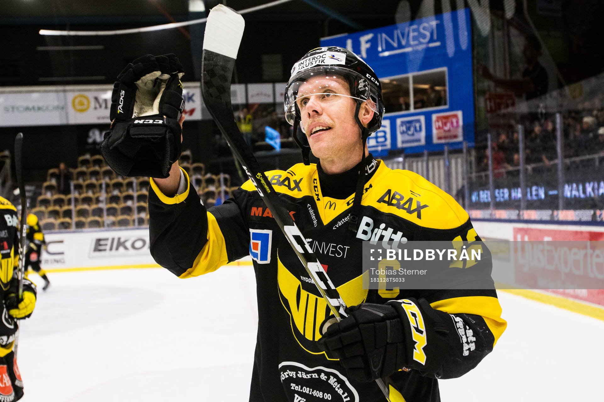 Västerås Fredrik Johansson jublar