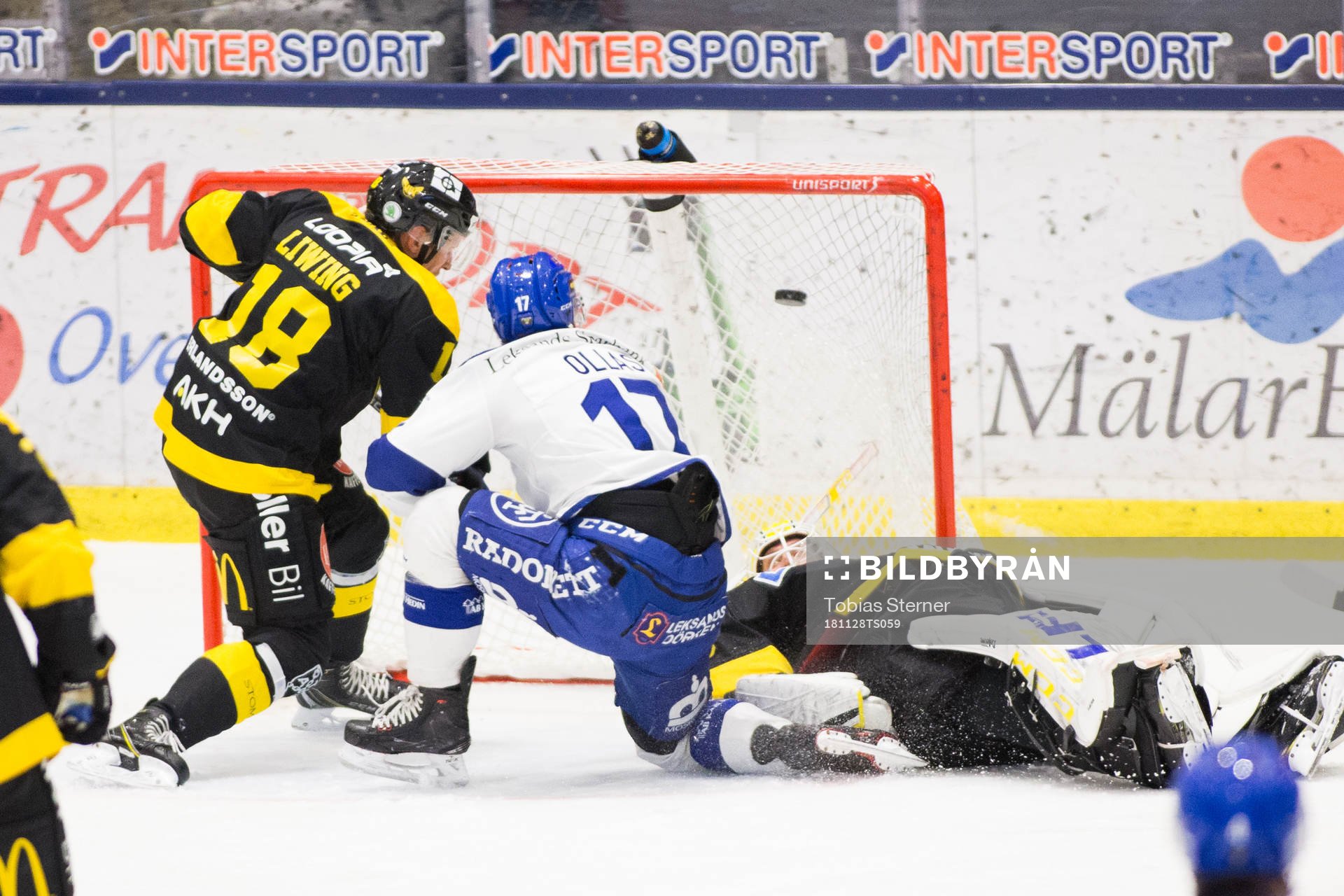 Leksands Jesper Ollas gör 3-2