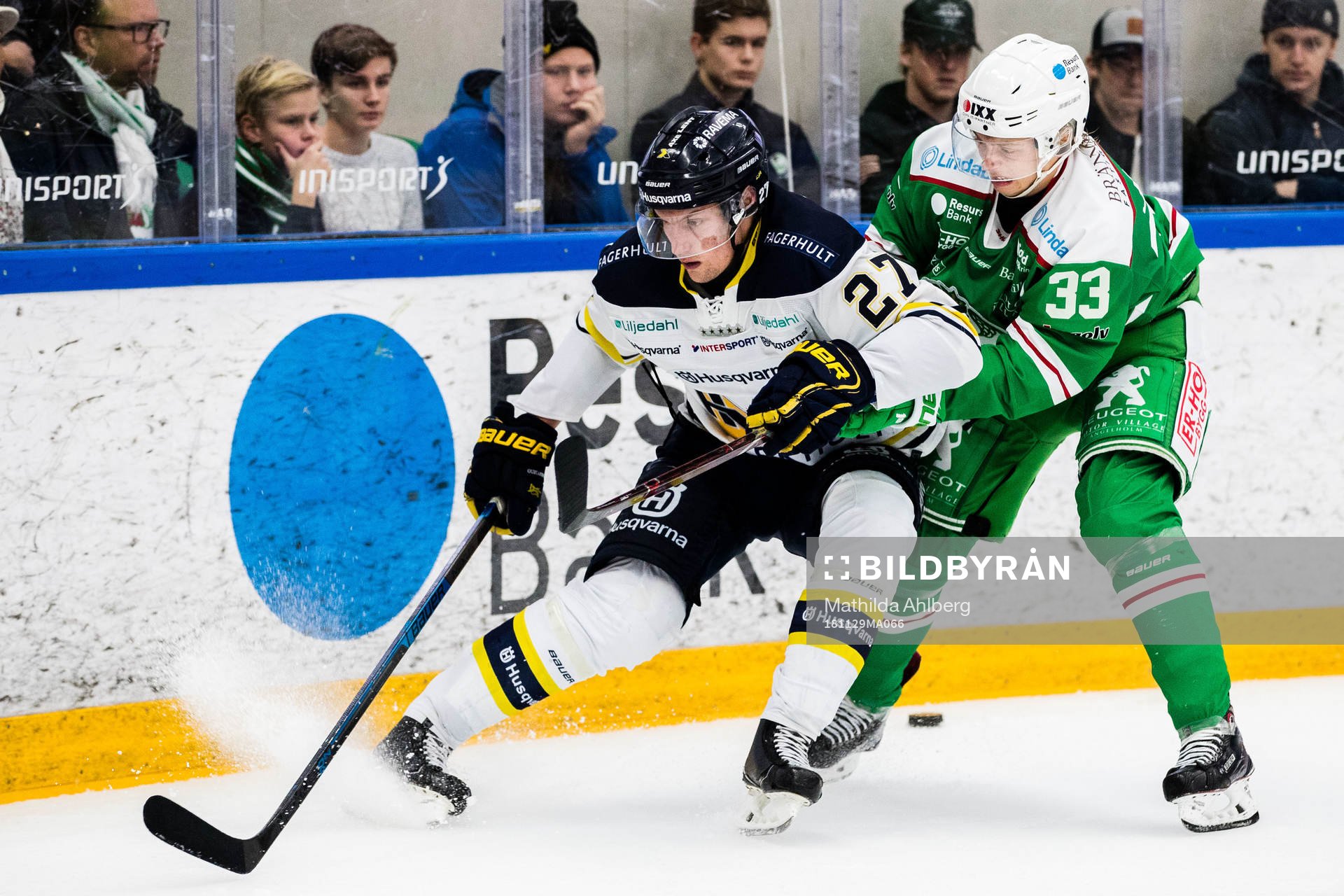 s David Gustafsson och Rögles Samuel Jonsson