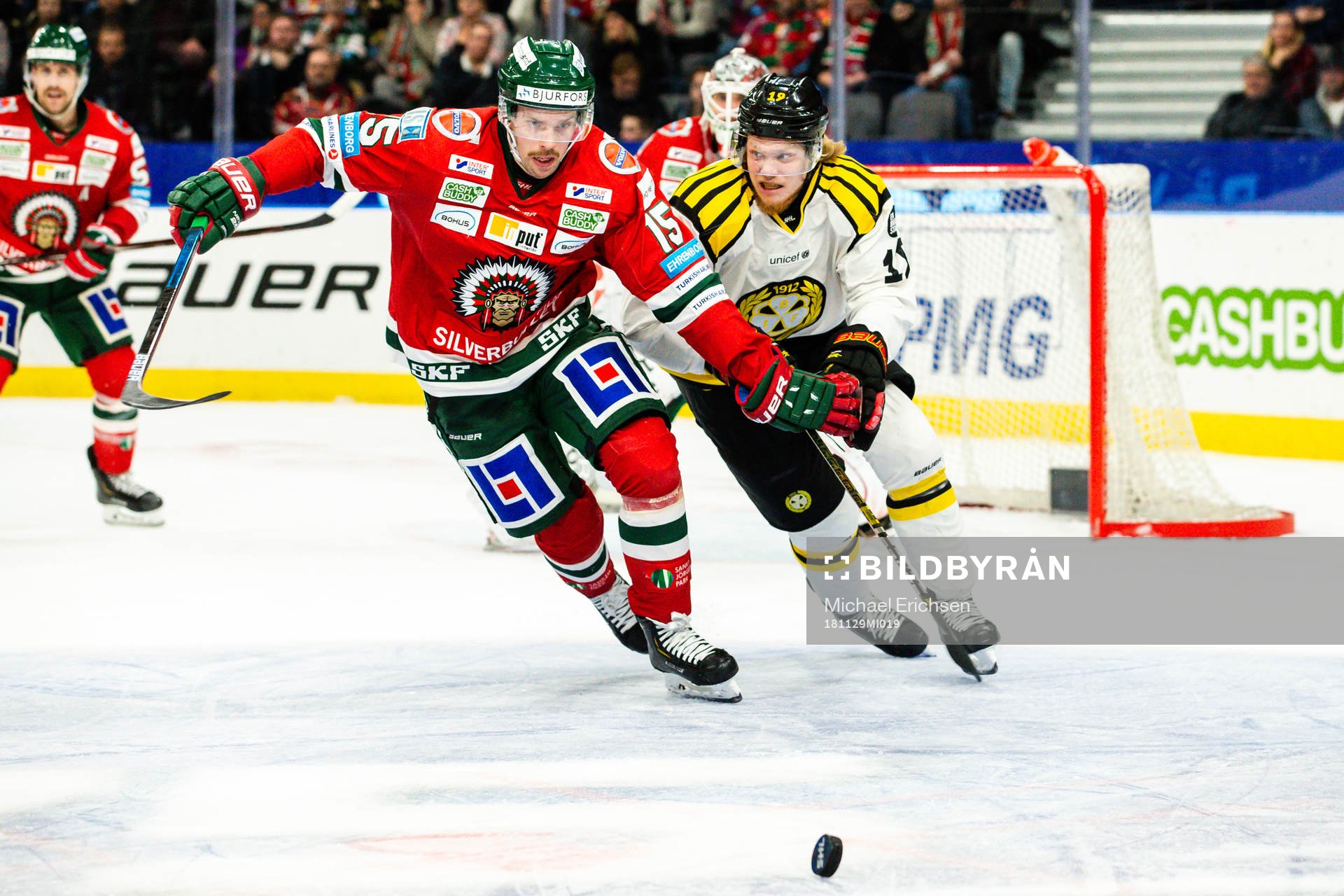 Frölundas Anders Grönlund och Brynäs Ludvig Nilsson