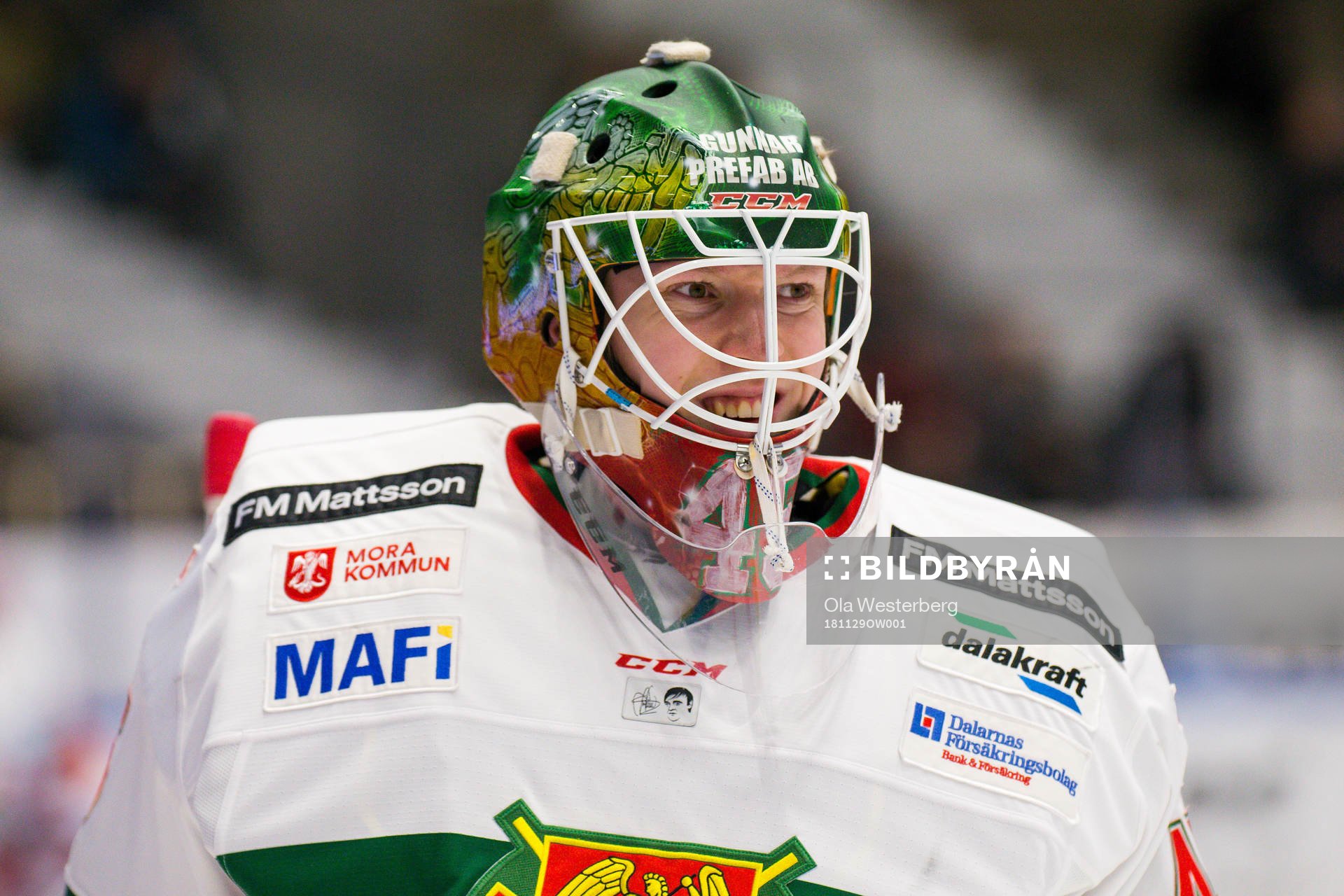 Moras målvakt Isak Wallin