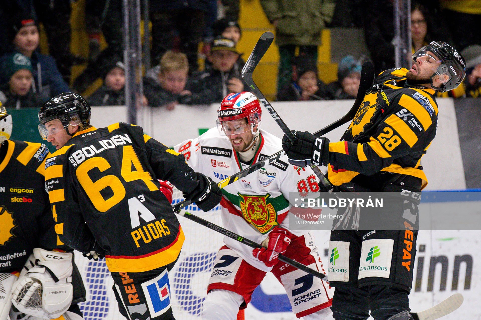 Skellefteås Johan Alm och Jonathan Pudas