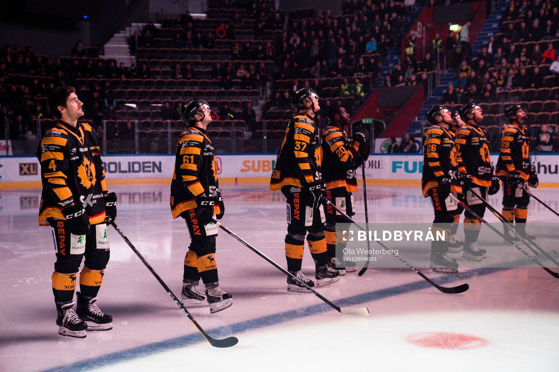 Skellefteås Bud Holloway , Fredrik Lindgren , Albin