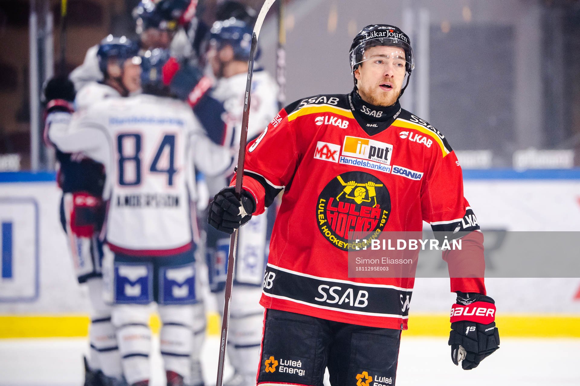 Luleås Johan Forsberg deppar