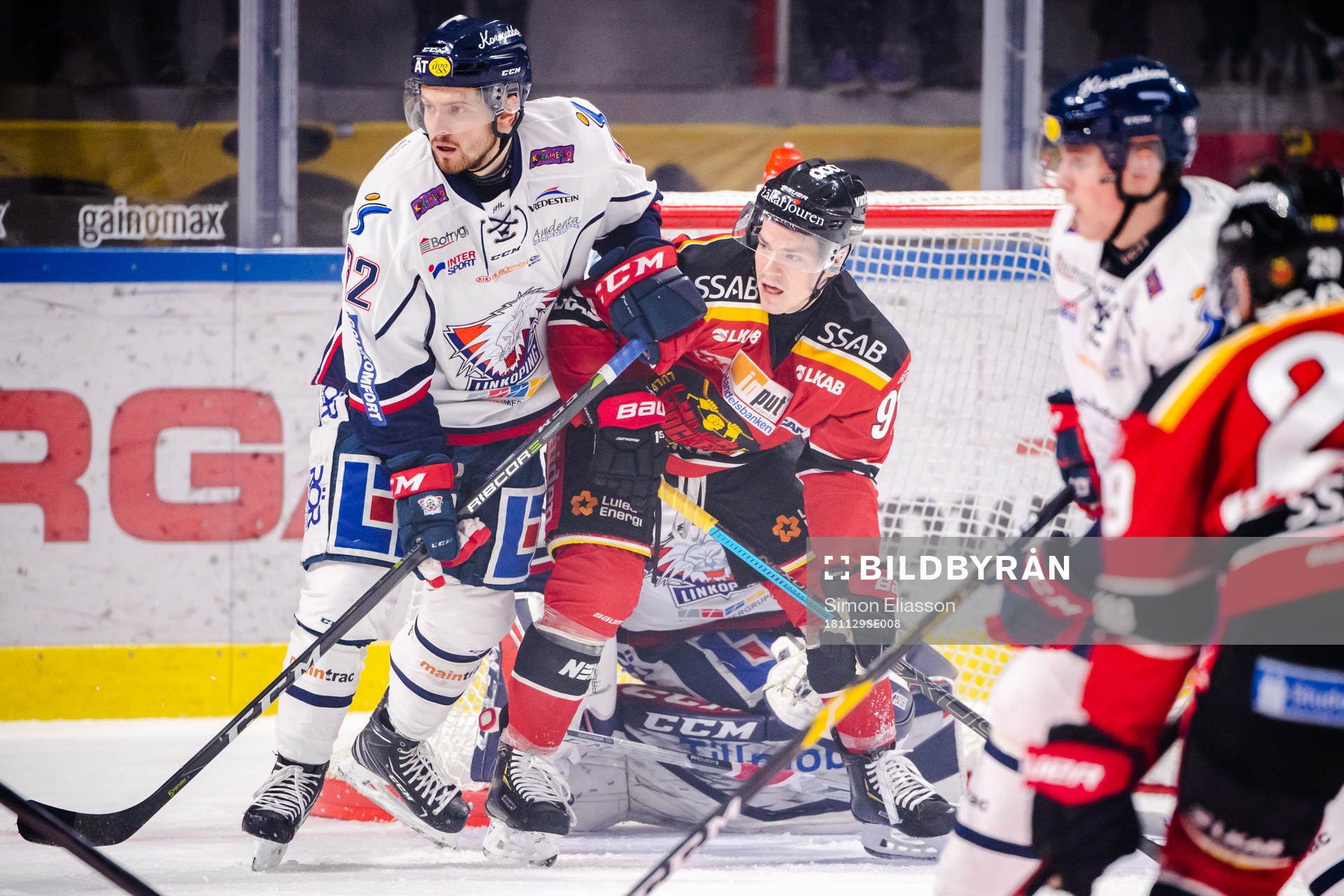 Luleås Austin Farley och Linköpings Lukas Bengtsson