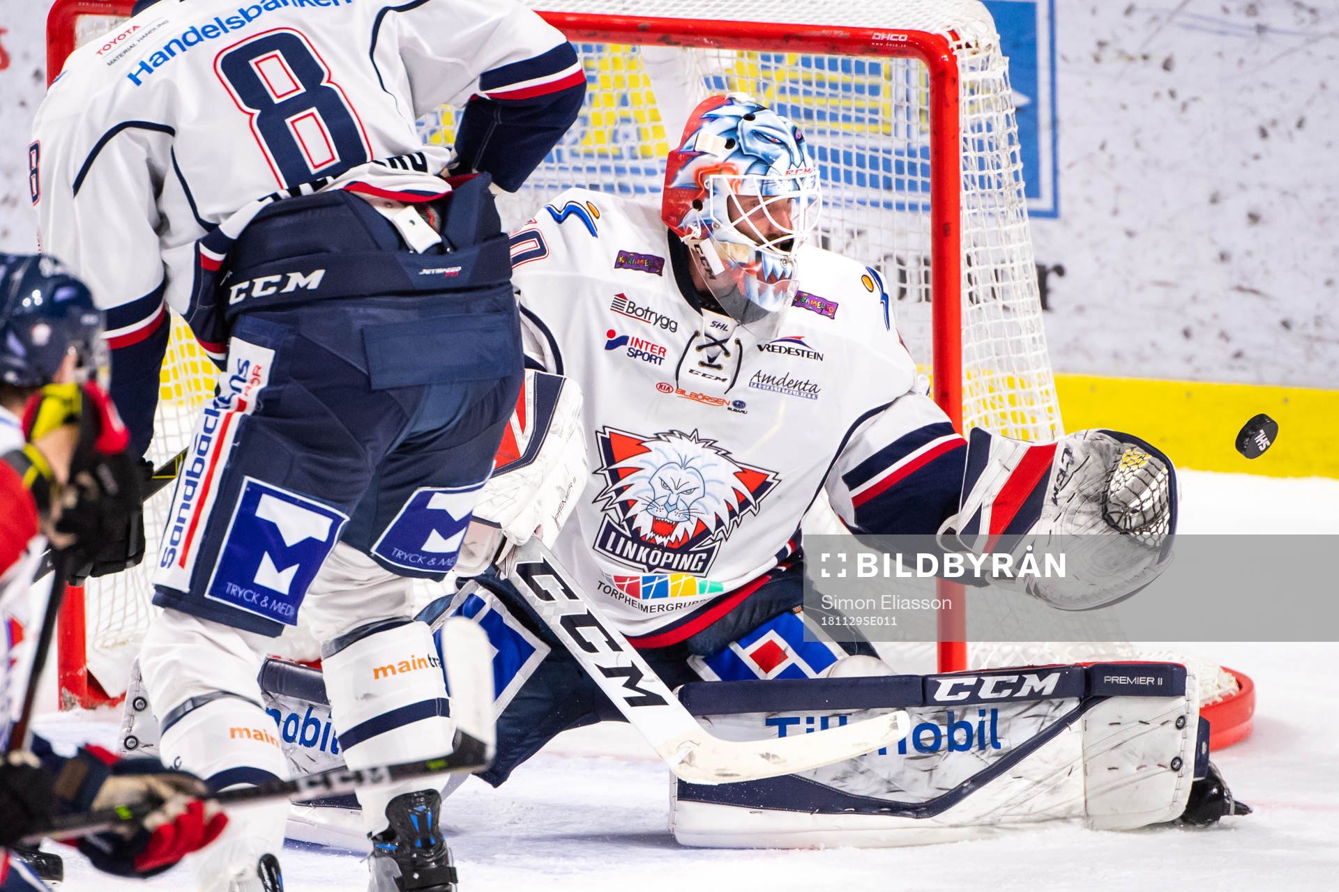 Linköpings målvakt Jonas Gustavsson