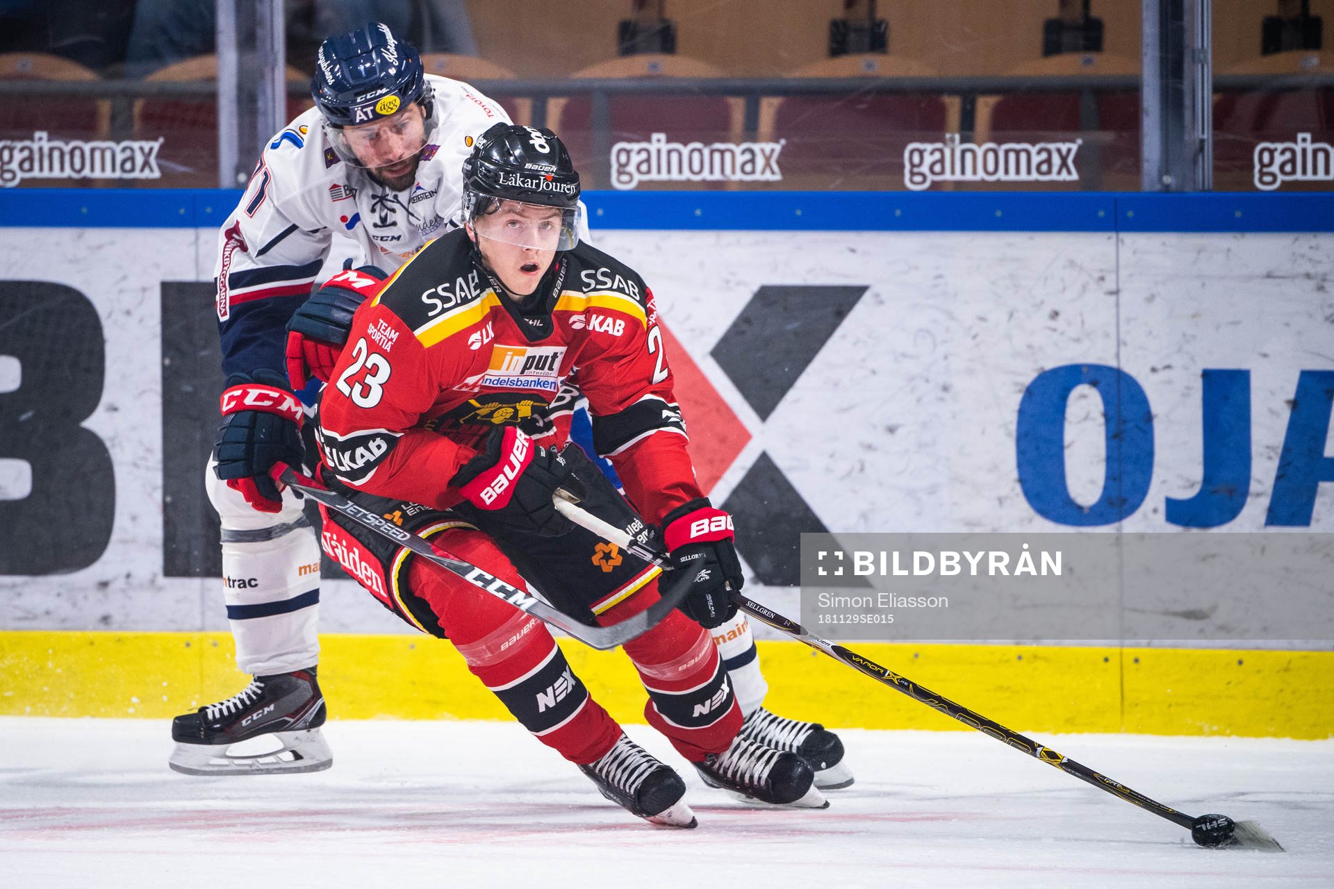 Luleås Jesper Sellgren och Linköpings Daniel