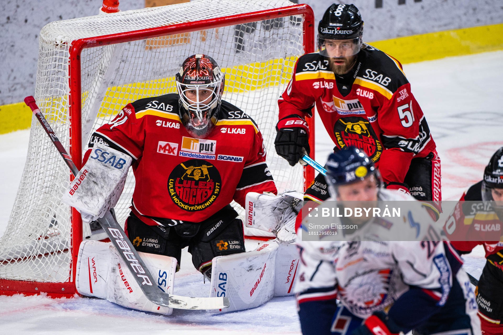 Luleås målvakt Joel Lassinantti