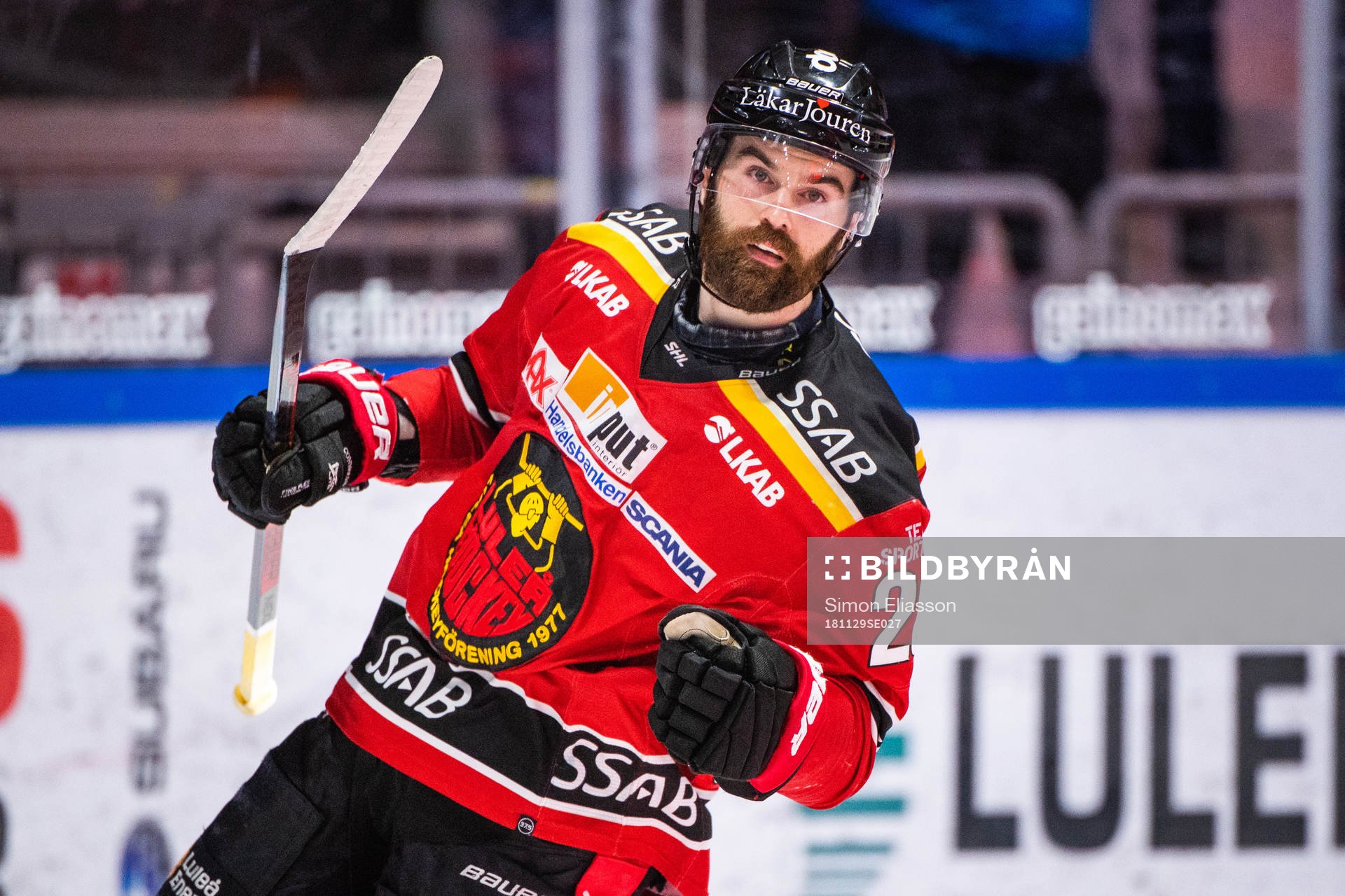 Luleås Jack Connolly jublar