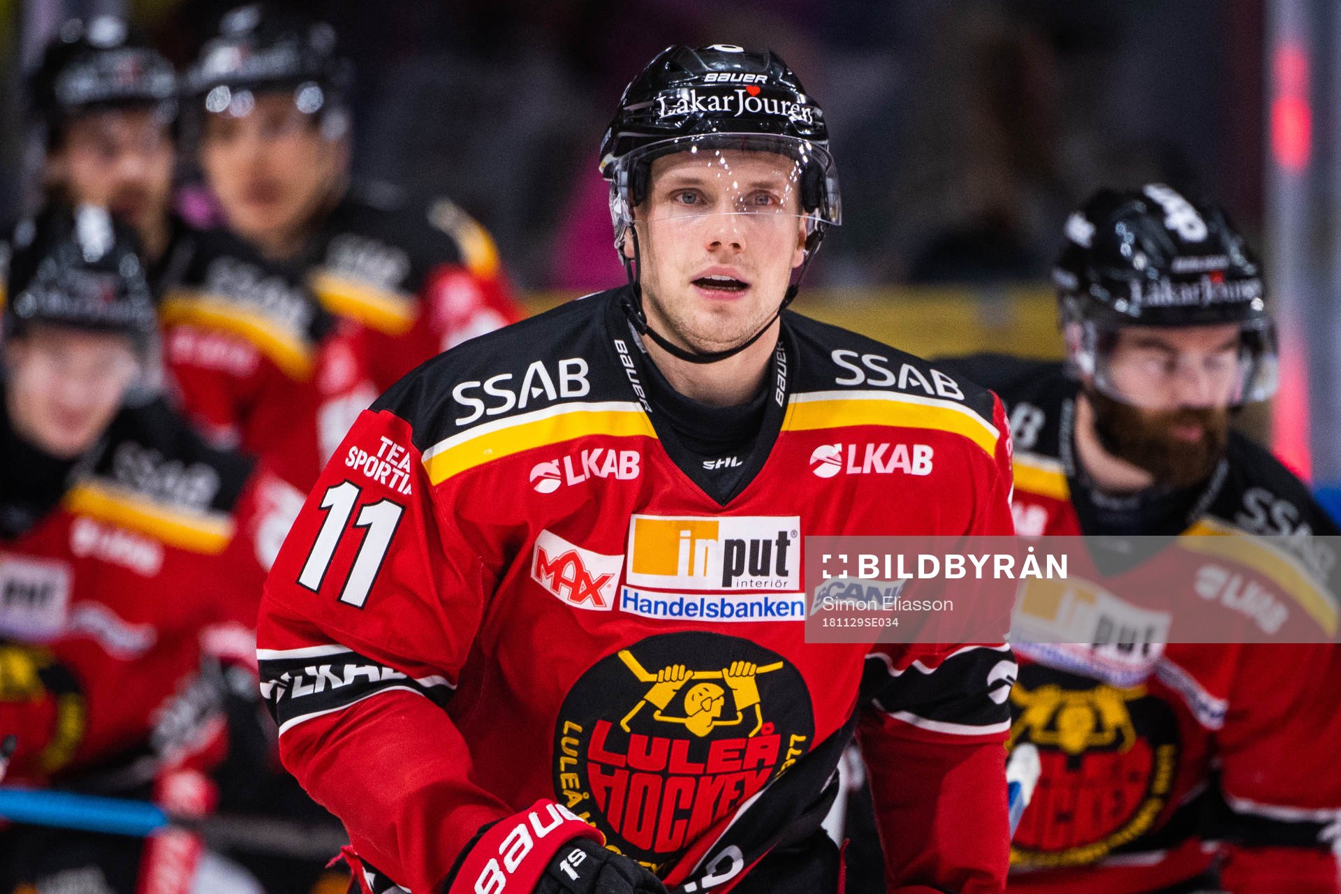 Luleås Petter Emanuelsson jublar