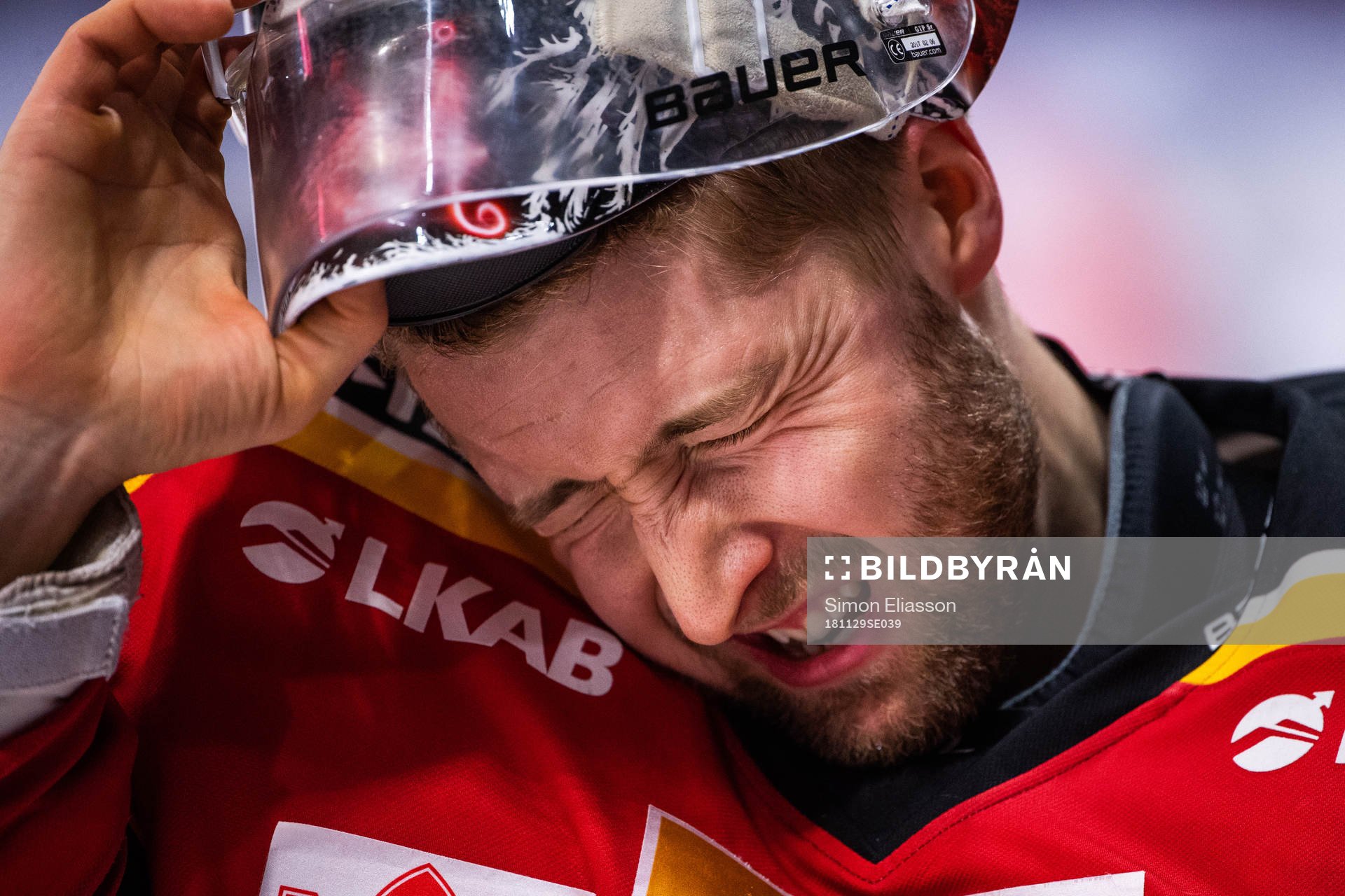 Luleås målvakt Joel Lassinantti