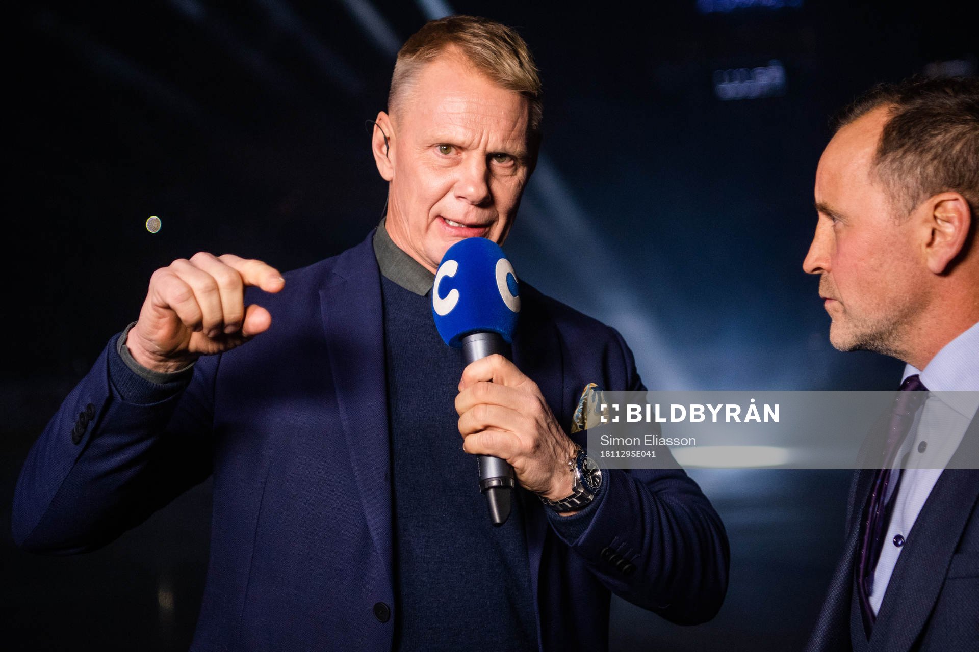 s Niklas Wikegård och Luleås tränare Thomas Berglund