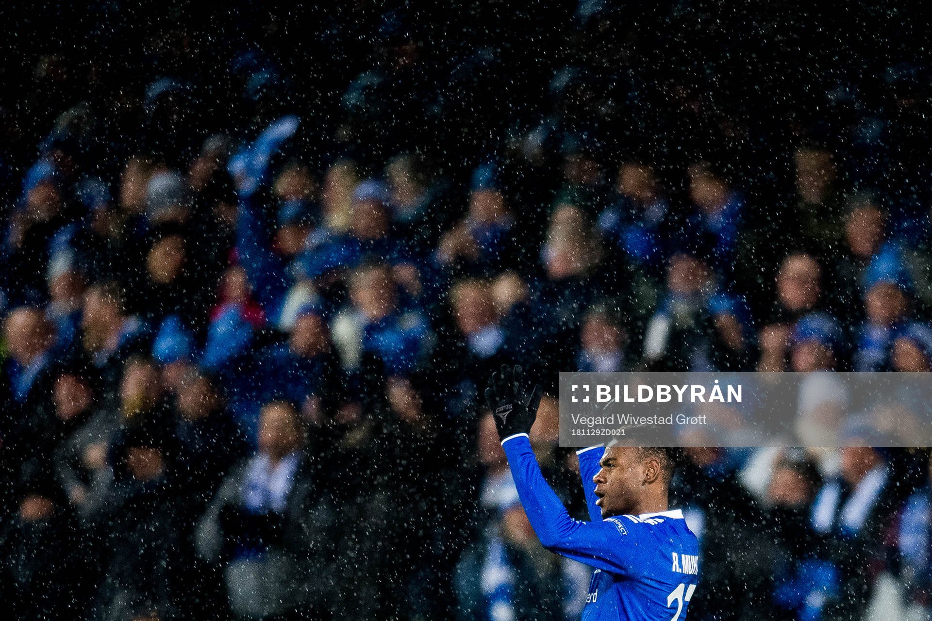 Rashad Muhammed of Sarpsborg 08 celebrates