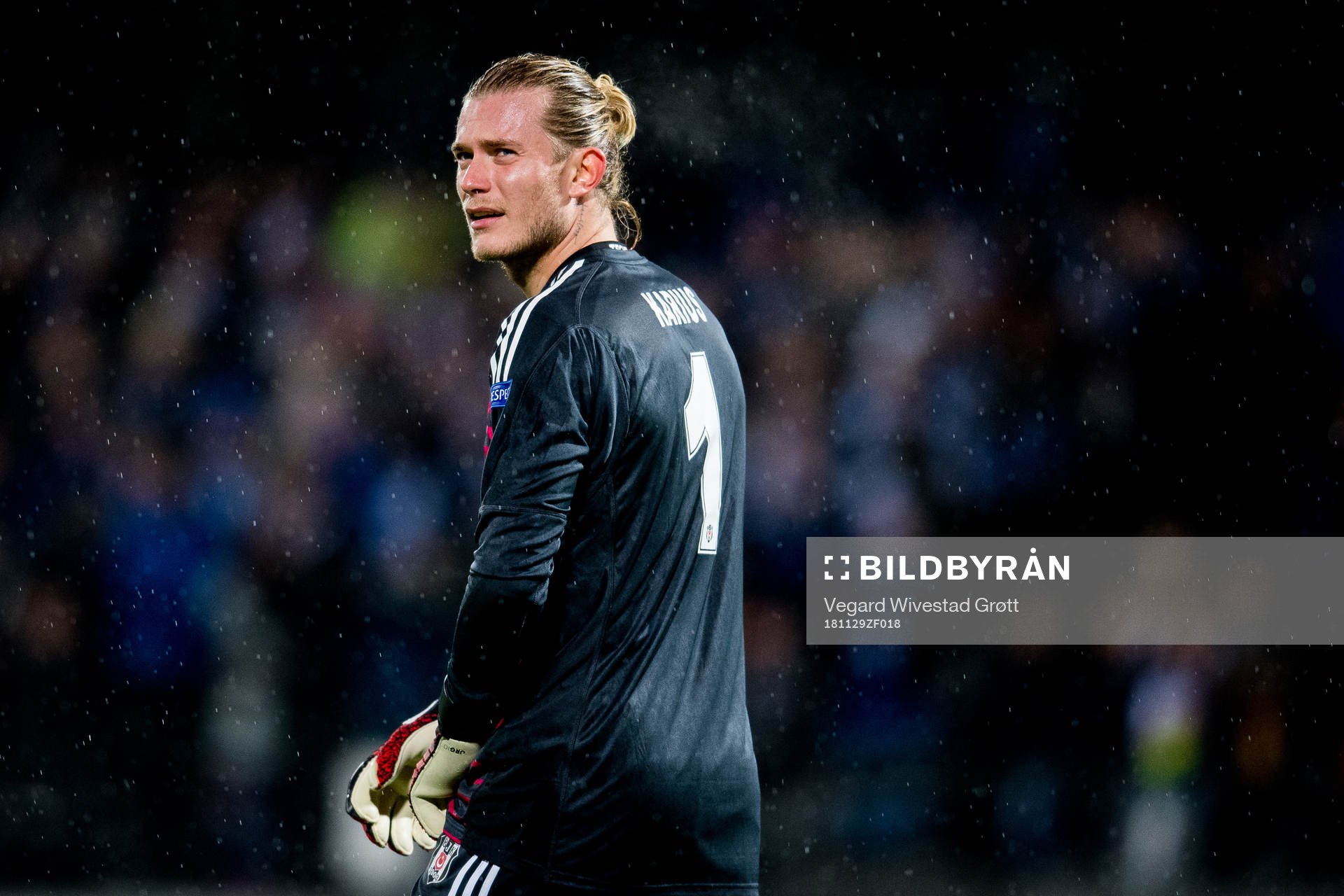 Goalkeeper Loris Karius of Besiktas looks dejected