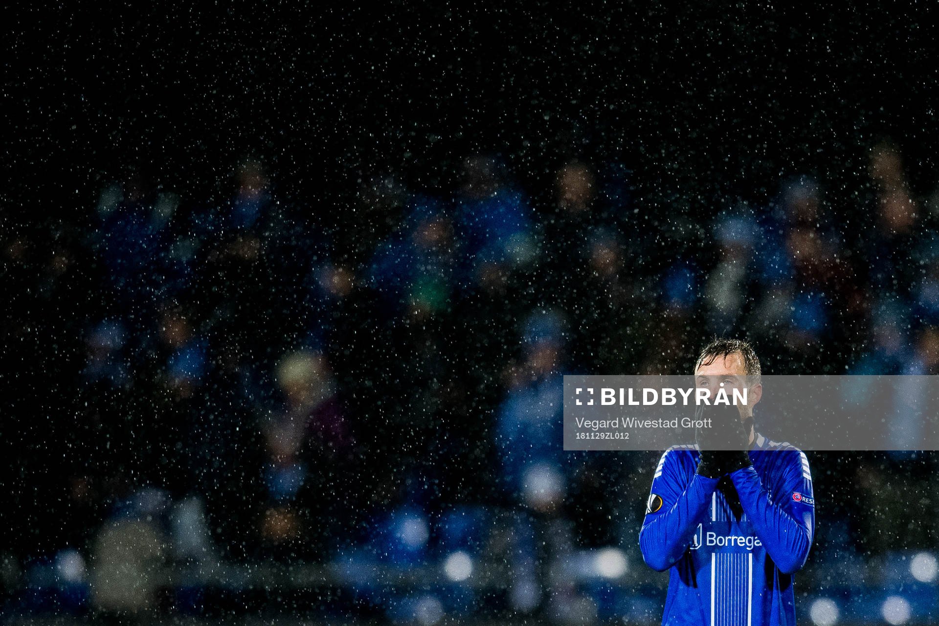 Patrick Mortensen of Sarpsborg 08 looks dejected
